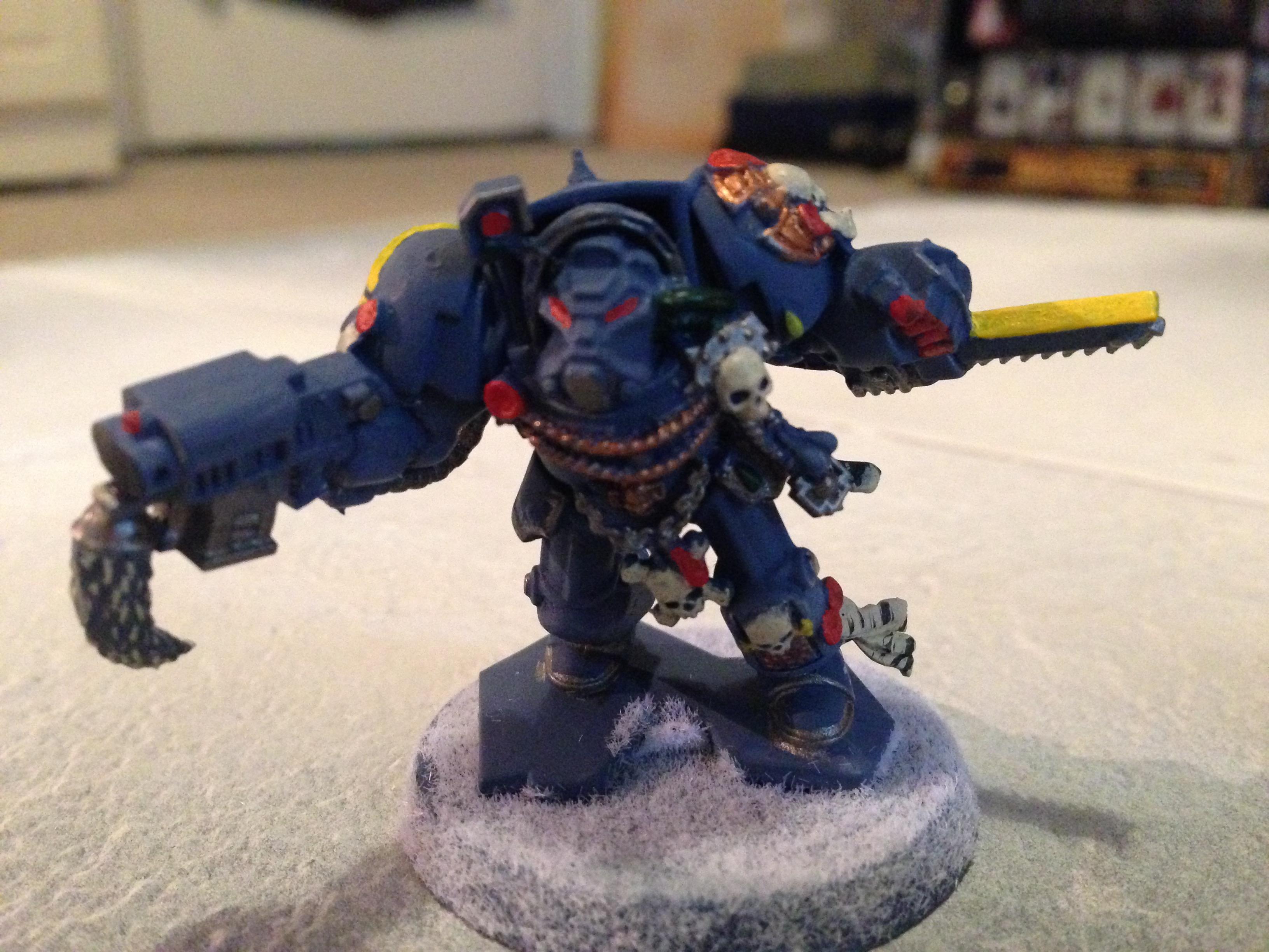 3rd Edition, Broodlord, Games Workshop, Genestealer, Painted, Space, Space Hulk, Space Wolves, Tyranids, Warhammer 40,000, Warhammer Fantasy