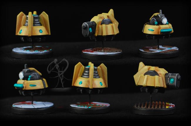 Horrors, Non-Metallic Metal, Robots, Science-fiction, Vanguard