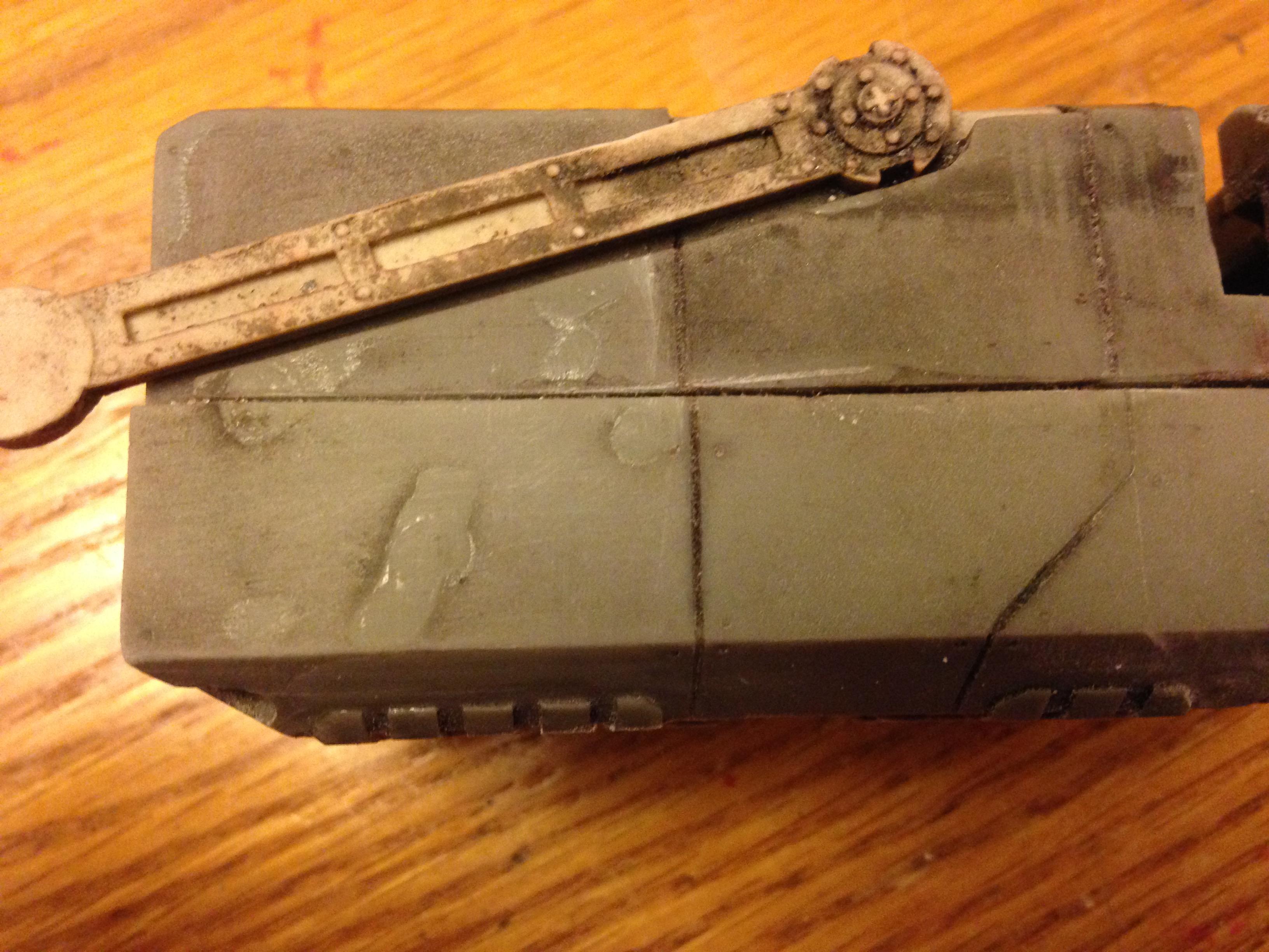 So far, getting the epoxy off