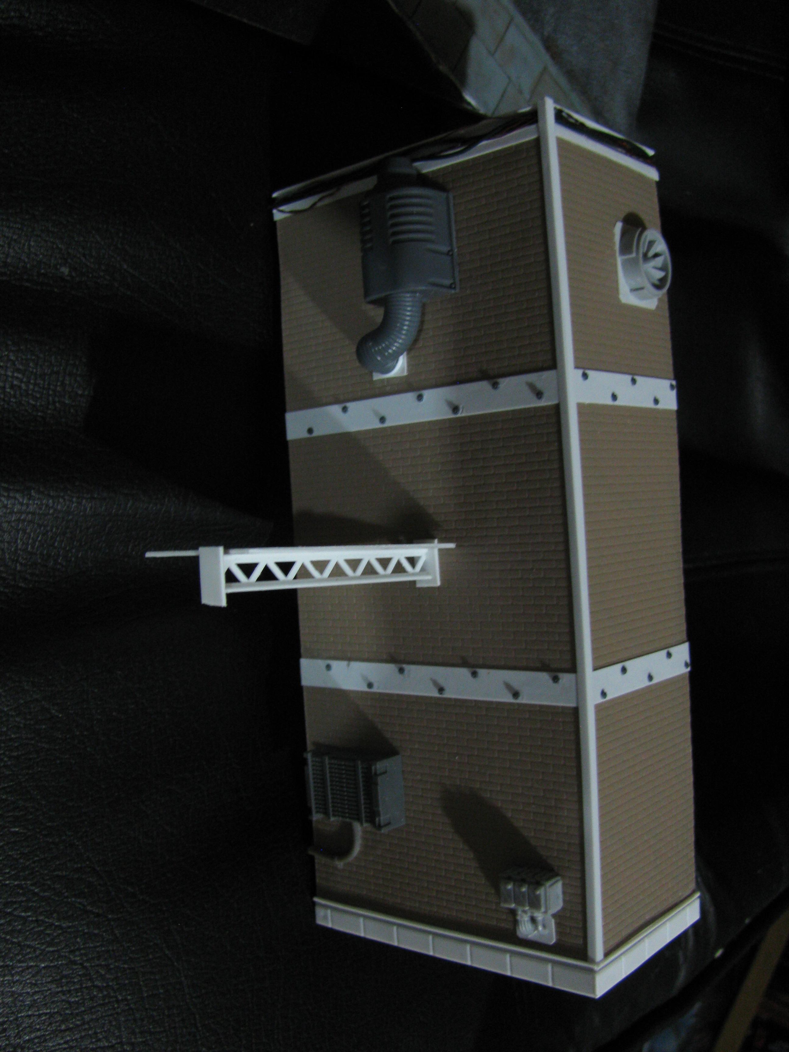 Accident, Automaton, Buildings, Conversion, Diorama, Mecha, Scratch Build, Steam-punk