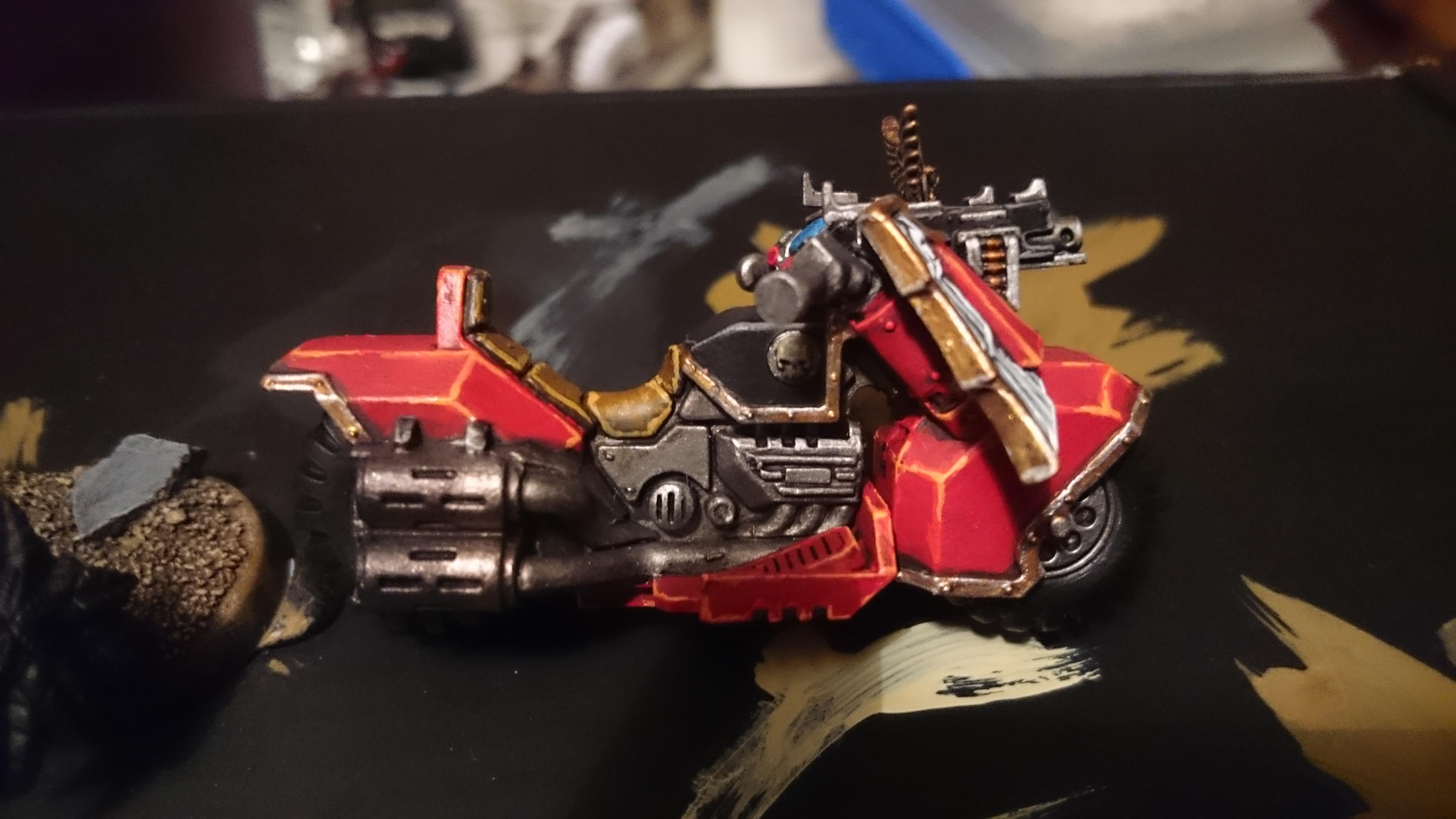 Bike, Blood Angels, Sanguinary Priest