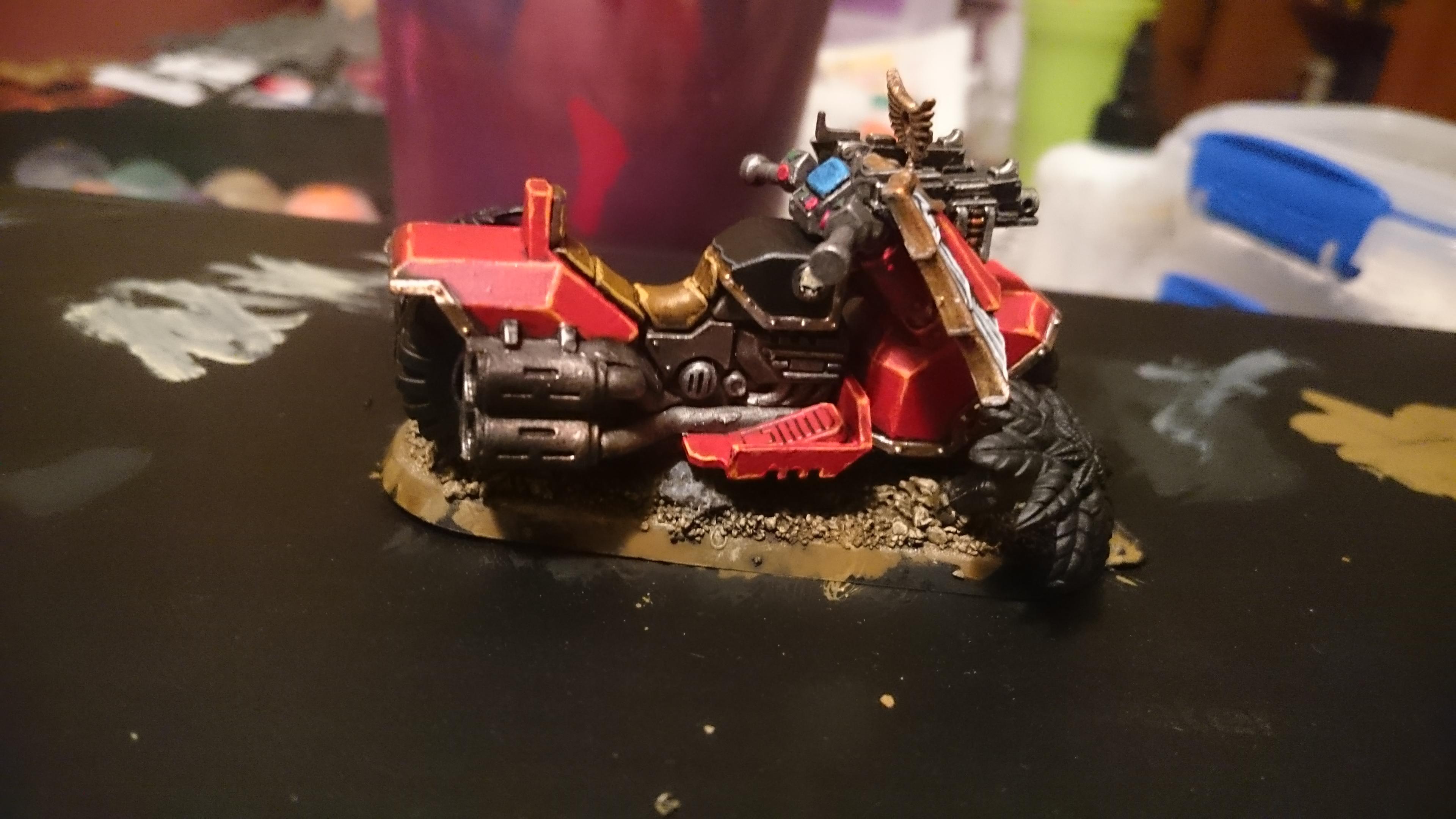 Bike, Blood Angels, Sanguinary Priest