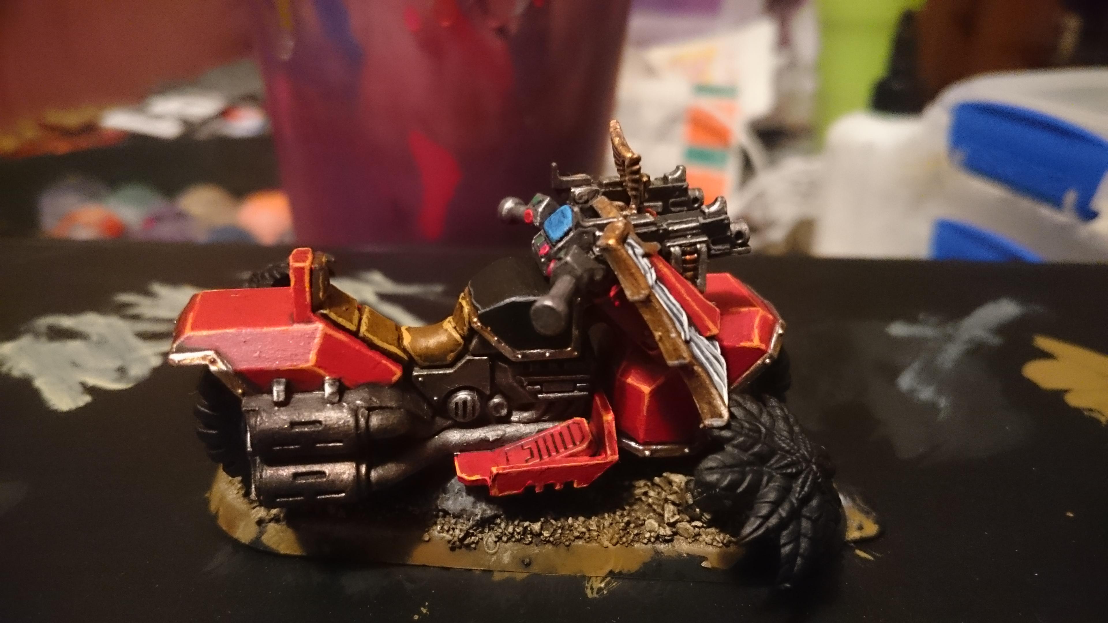 Bike, Blood Angels, Sanguinary Priest