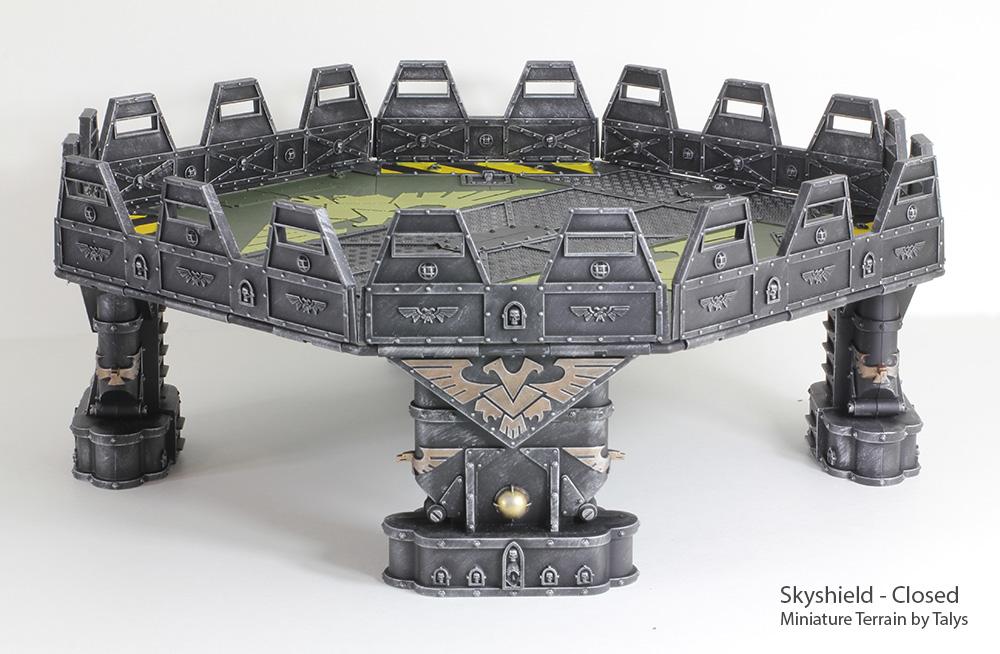 Landing, Skyshield, Skyshield Landing Pad - Closed