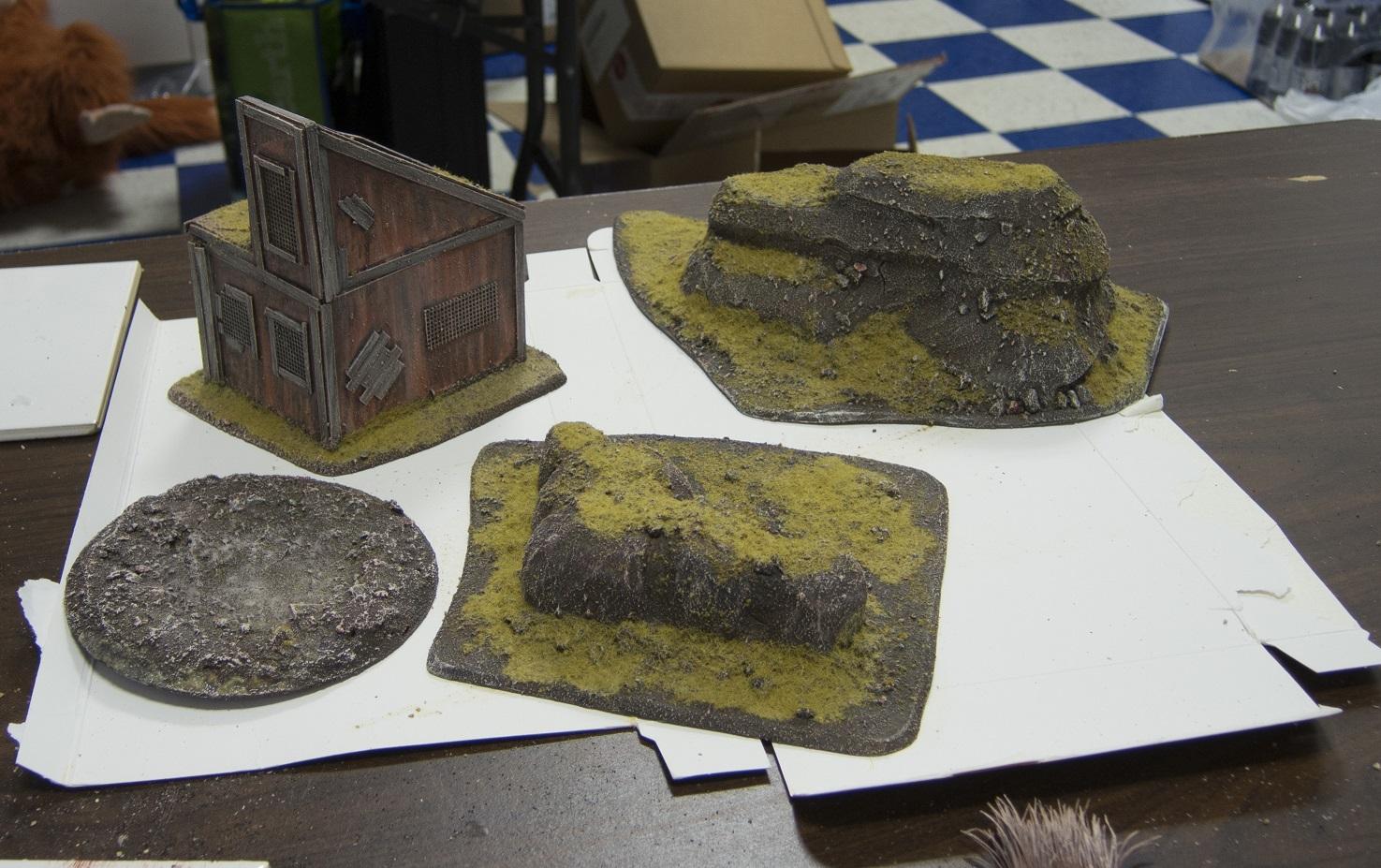 Alien, Commission, Custom, Infinity, Jungles, N3, Paradiso, Scratch Build, Terrain, Waaazag, Warhammer 40,000, Work In Progress