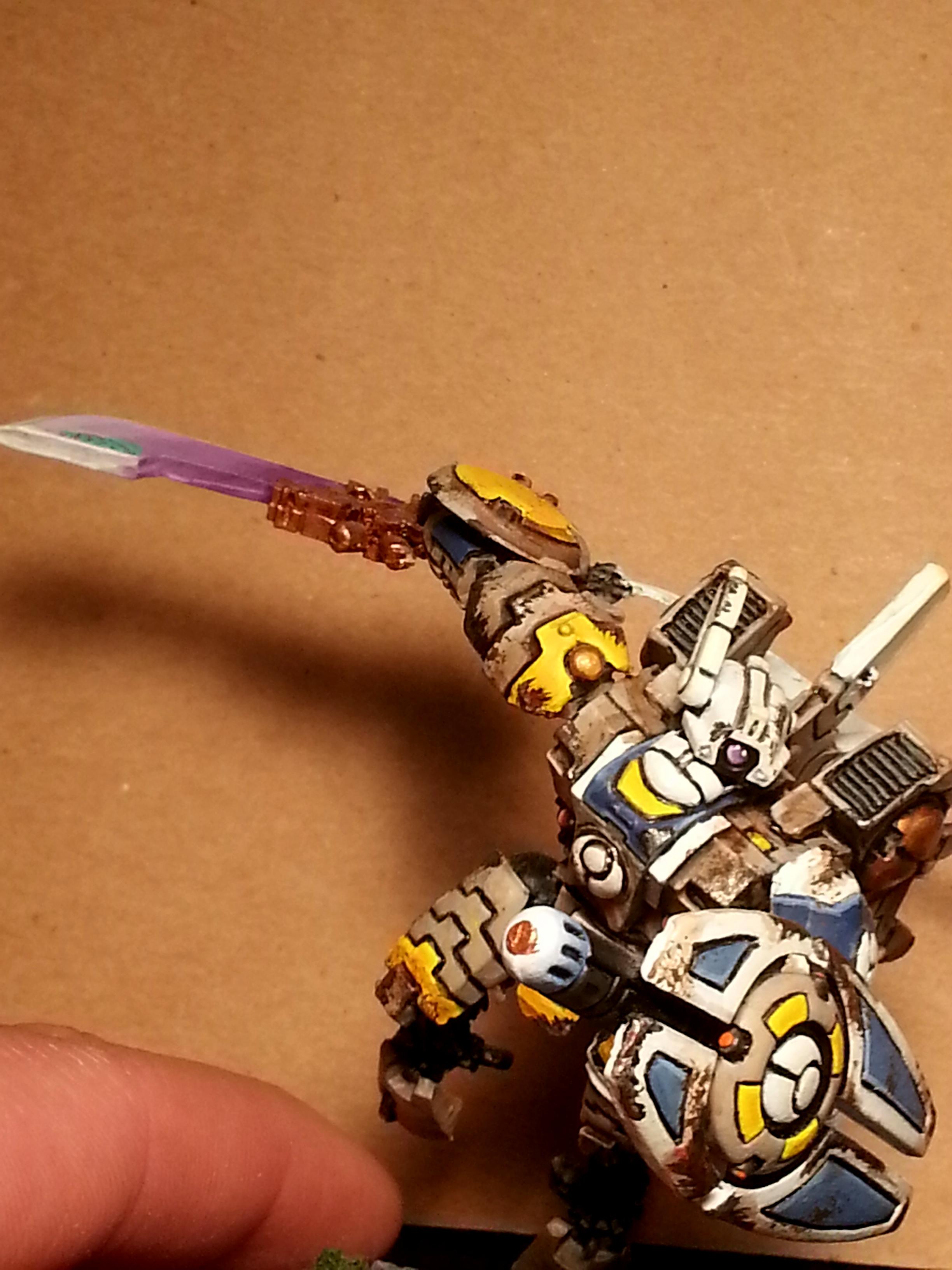 Battlesuit, Conversion, Farsight, Forge World, Kitbash, Tau, Work In Progress