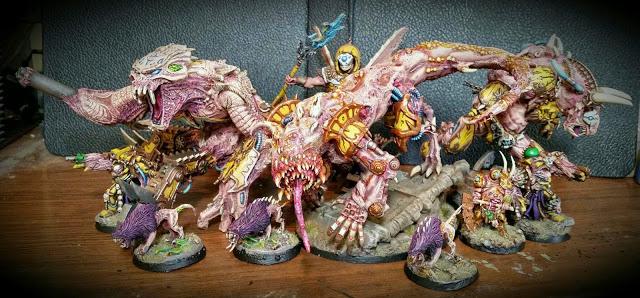 Chaos, Glottkin, Maulerfiend, Nurgle