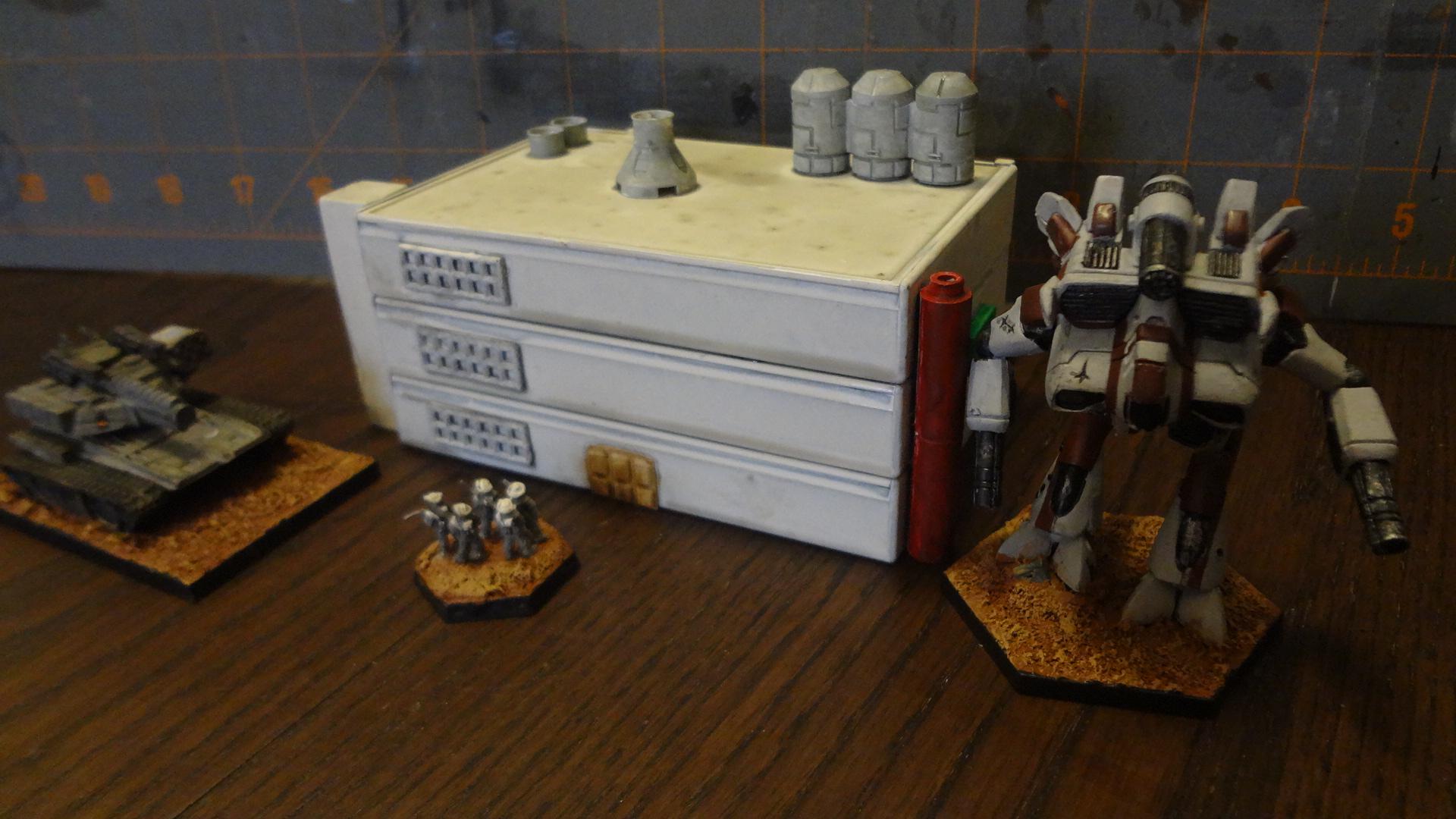 10mm, 6mm, Buildings, Scratch Build