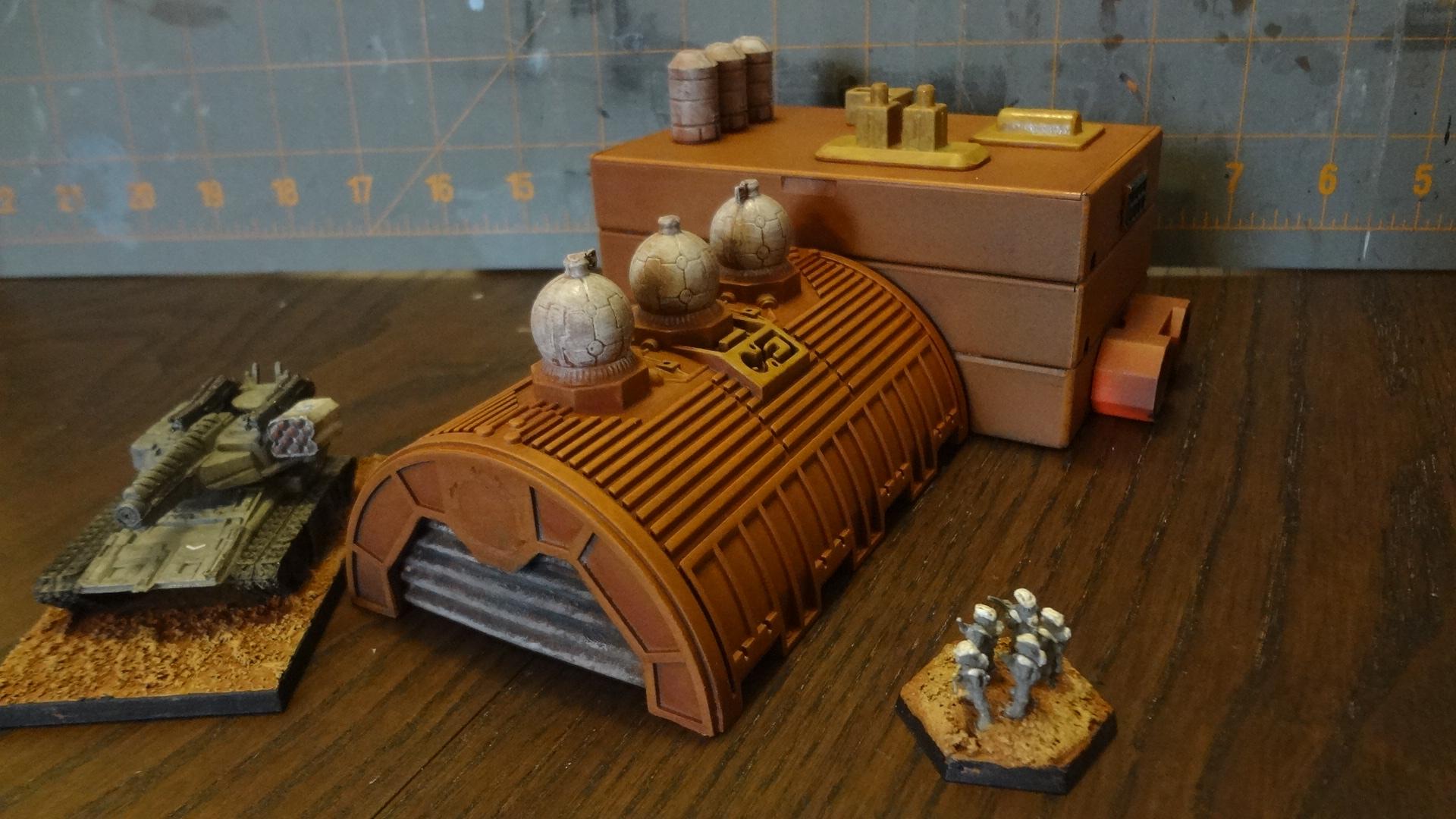 10mm, 6mm, Buildings, Scratch Build
