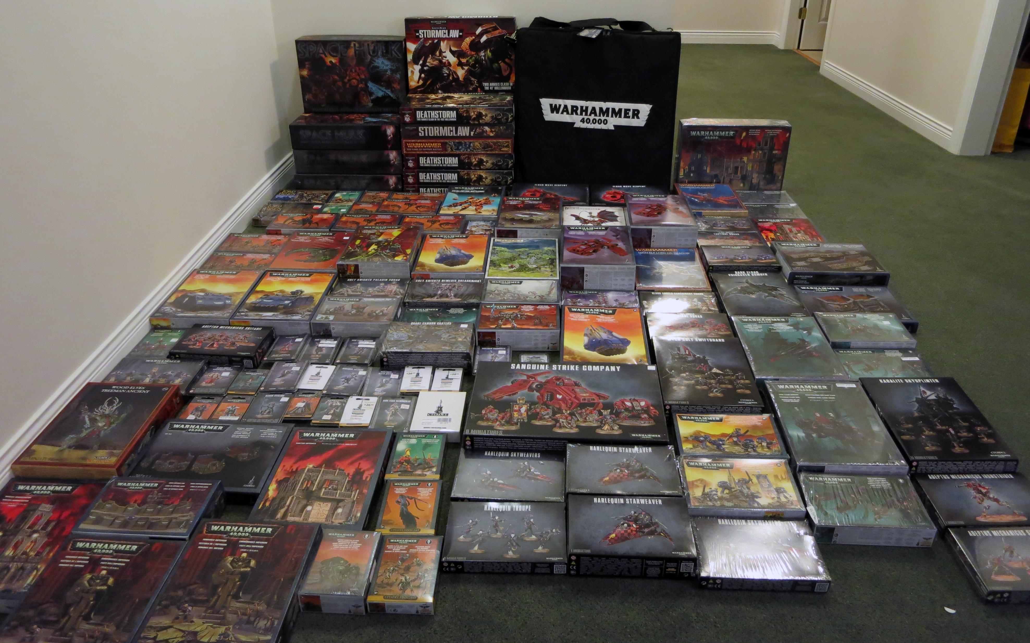 Unpainted GW stuff bougth in last 12 months!