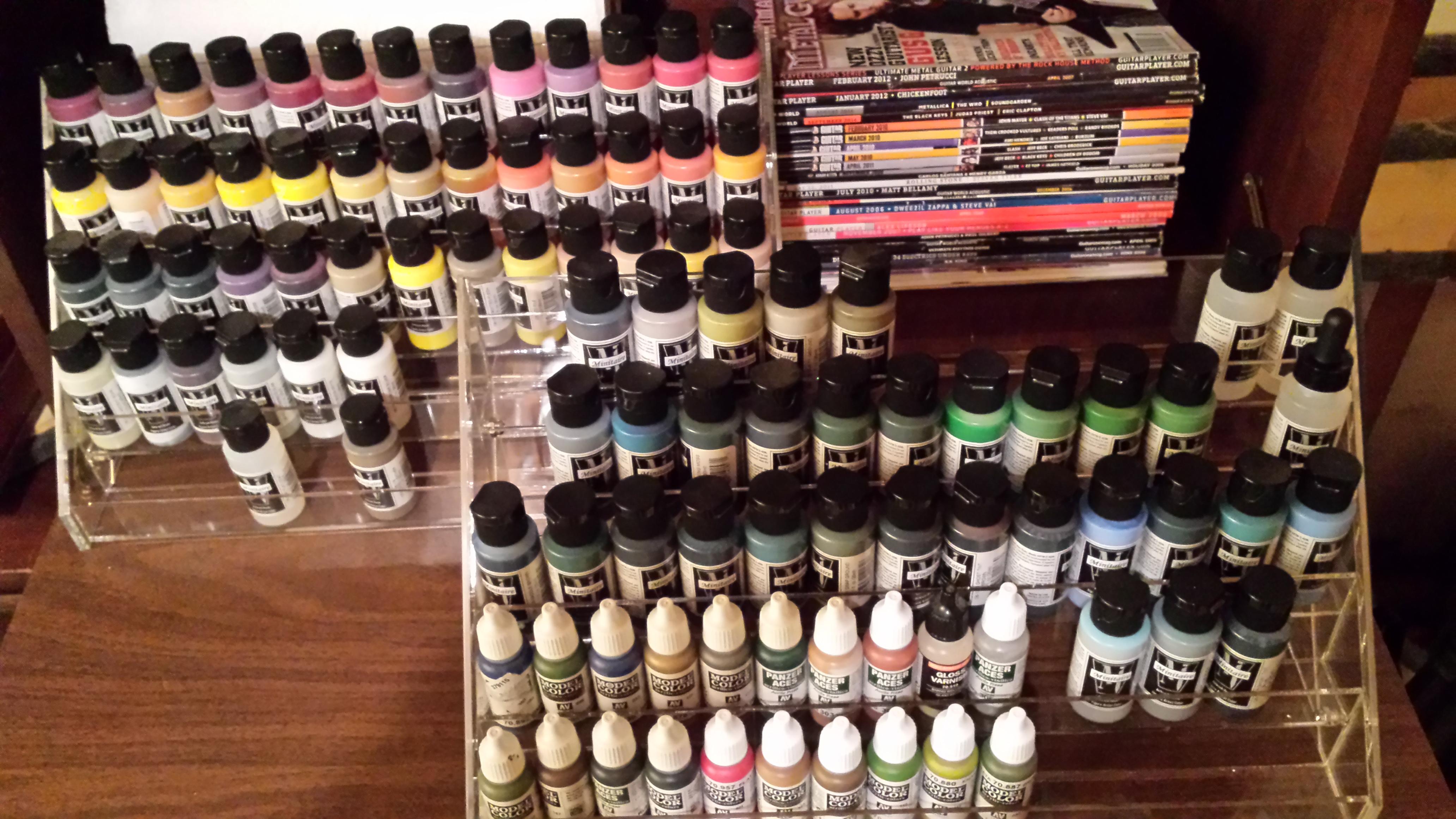 Acrylic Nail Tray for paint storage