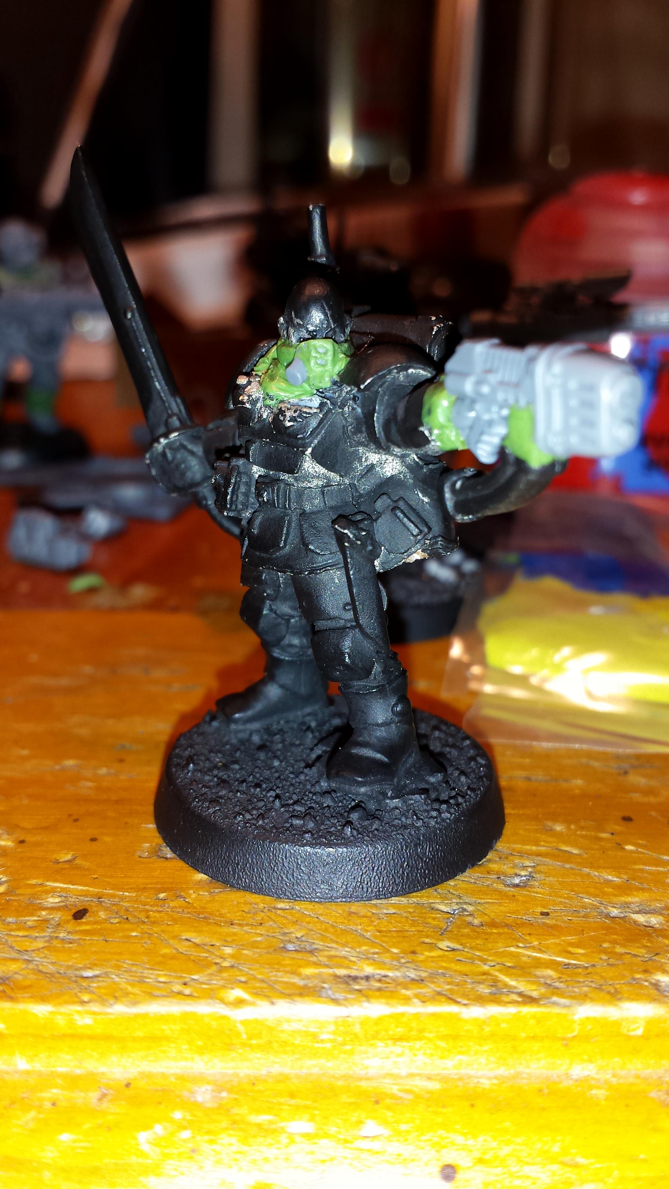 Greenstuff, Scion, Storm Troopers, Stormtrooper, Tempestus Scions