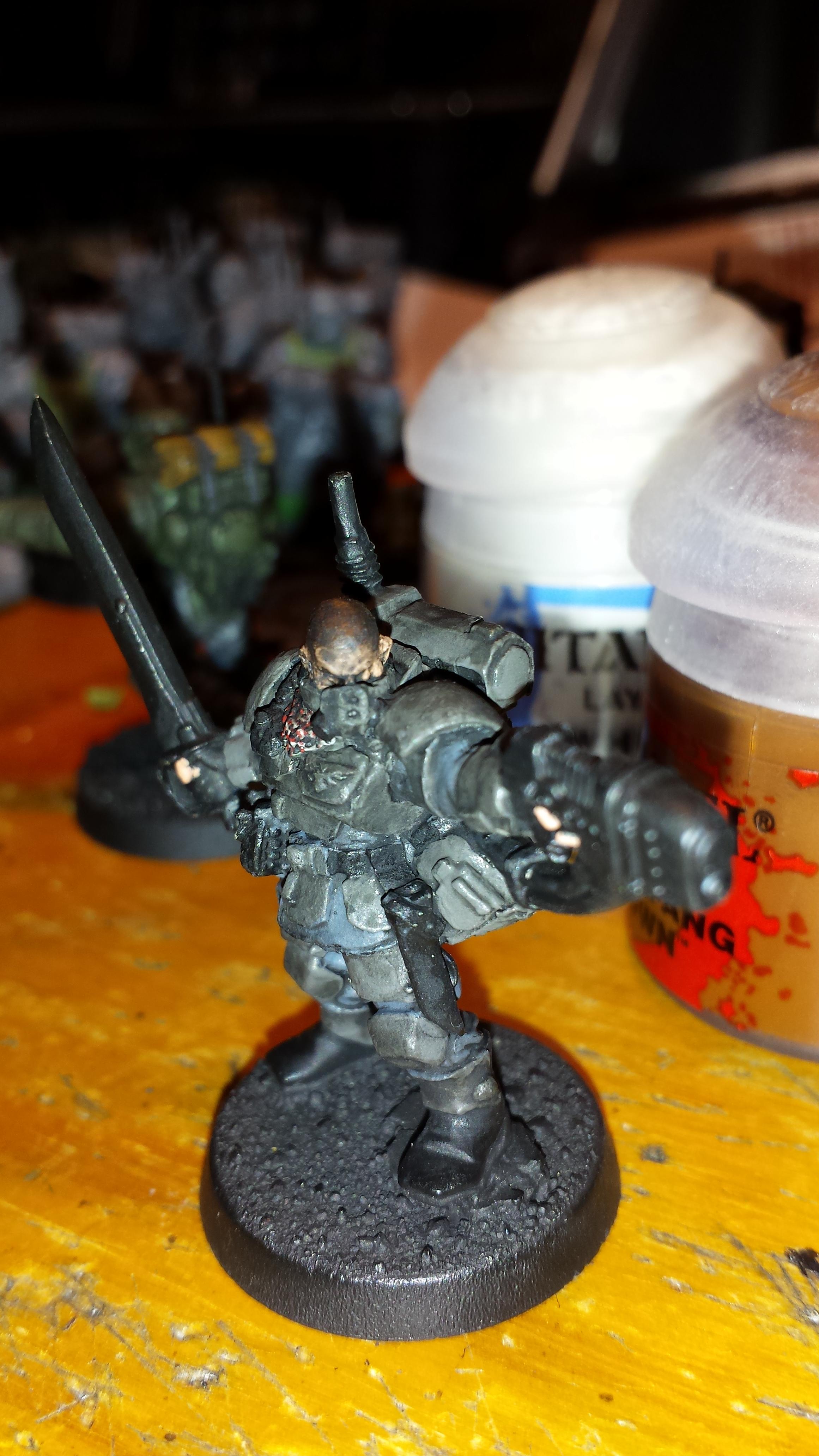 Greenstuff, Scion, Storm Troopers, Stormtrooper, Tempestus Scions