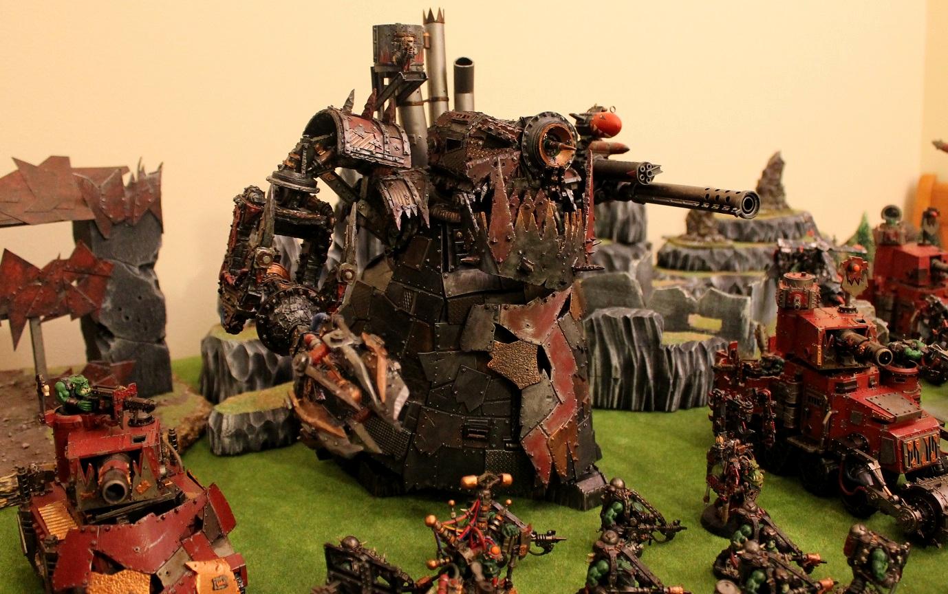 Kustom, Orks, Skarshak, Stompa