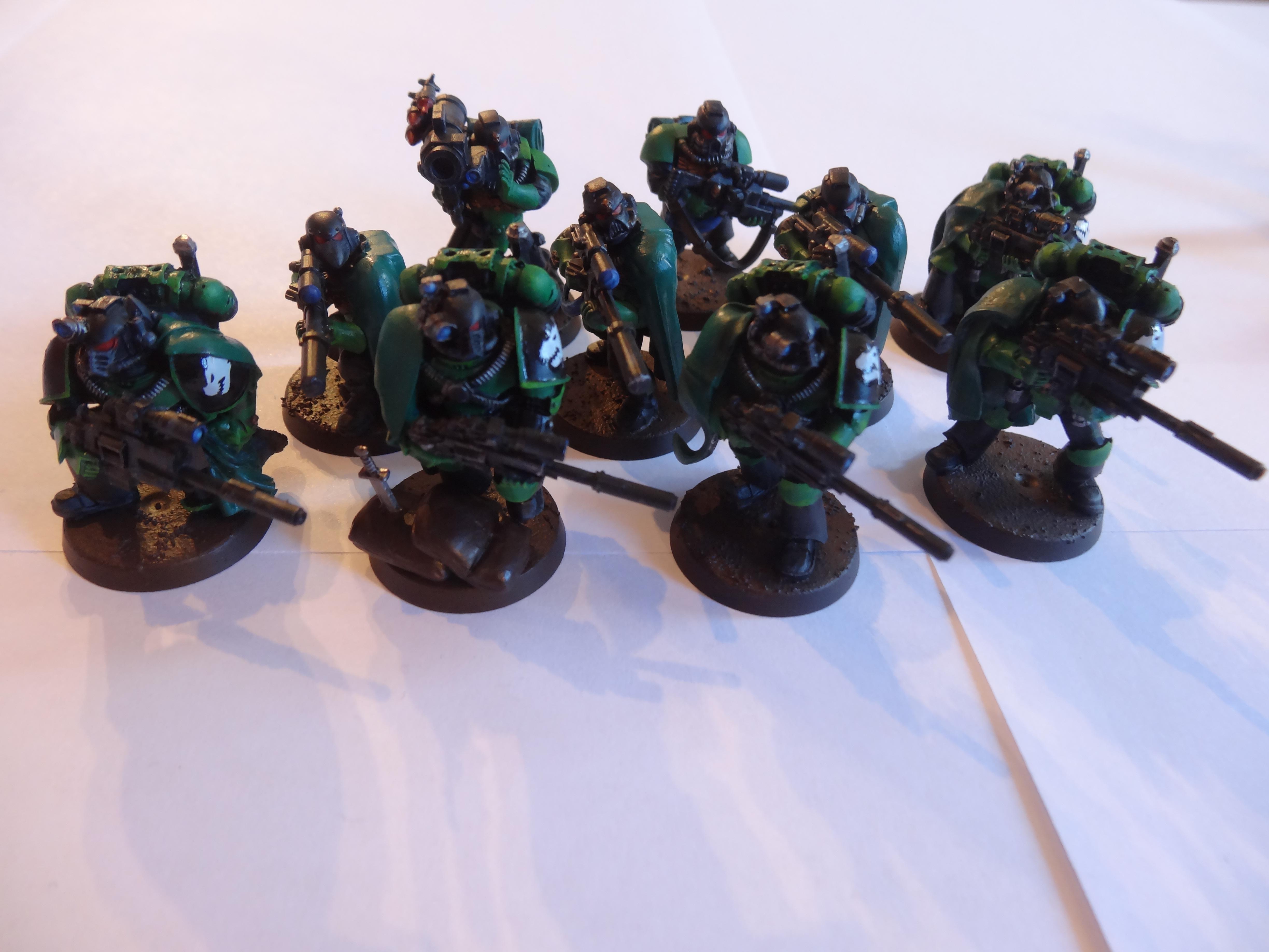 Salamanders Recon Marines and Sniper Scouts