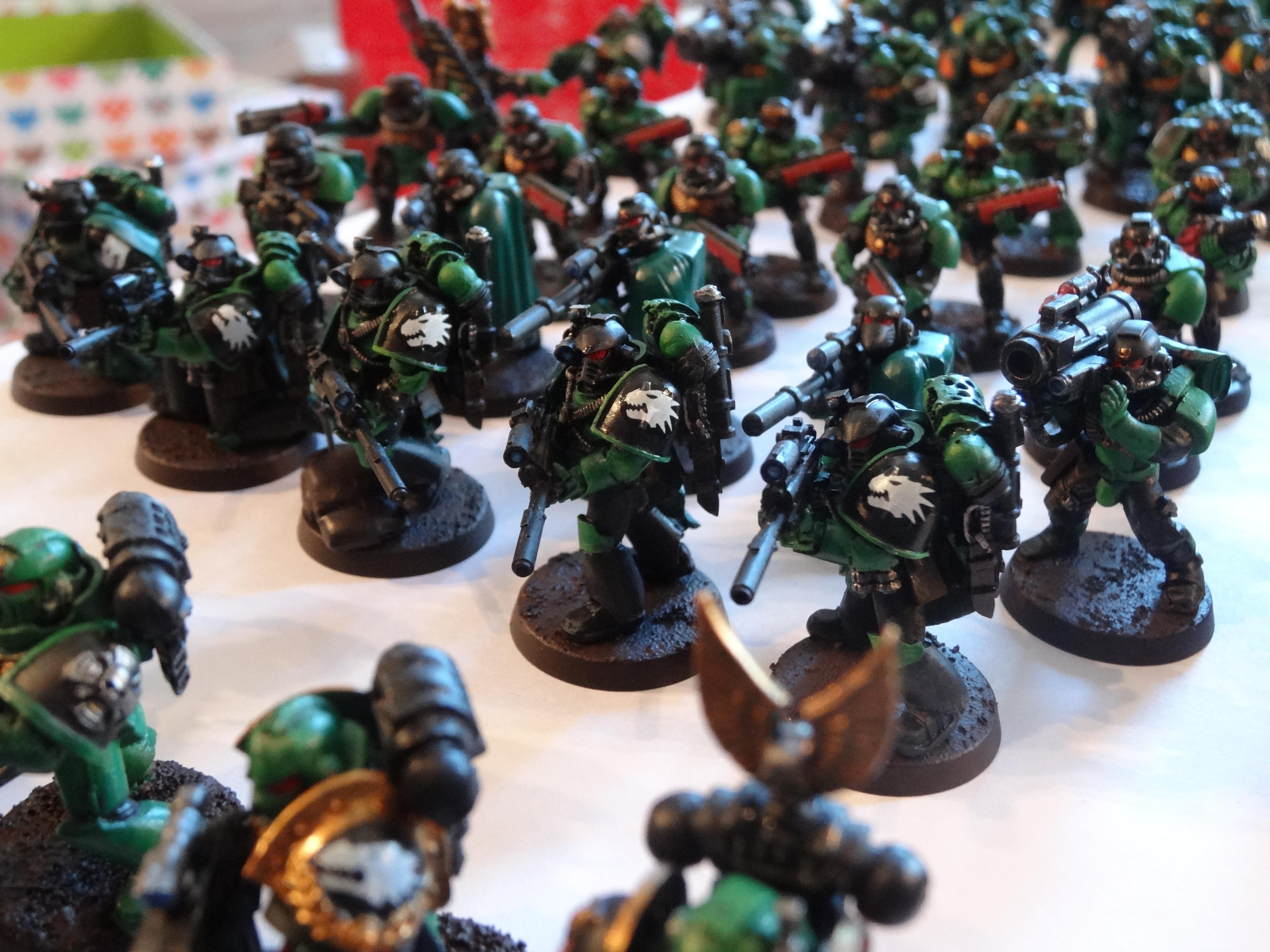Salamanders Recon Marines and Sniper Scouts