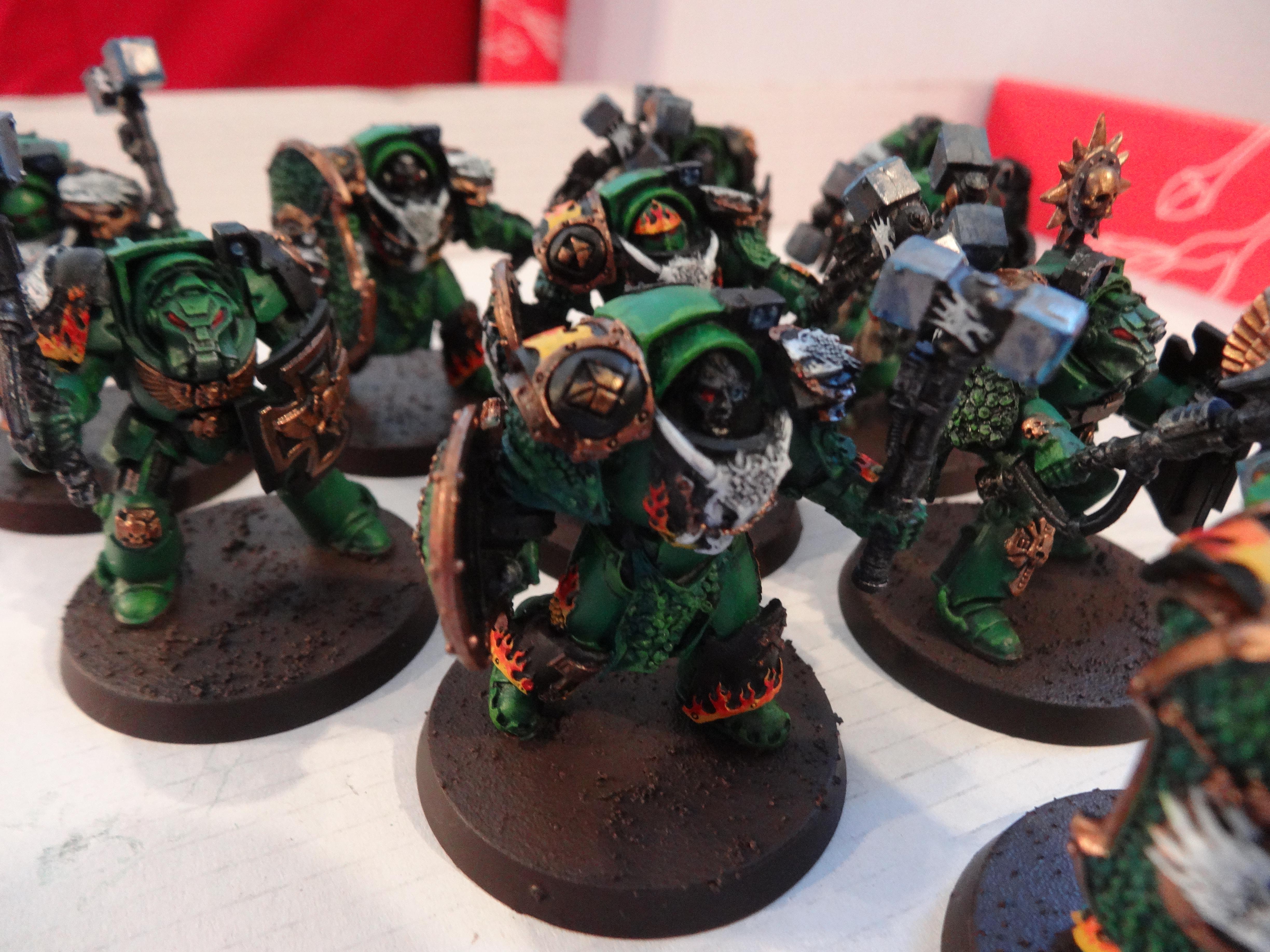 Salamanders Legion Firedrakes - both 30k and 40k