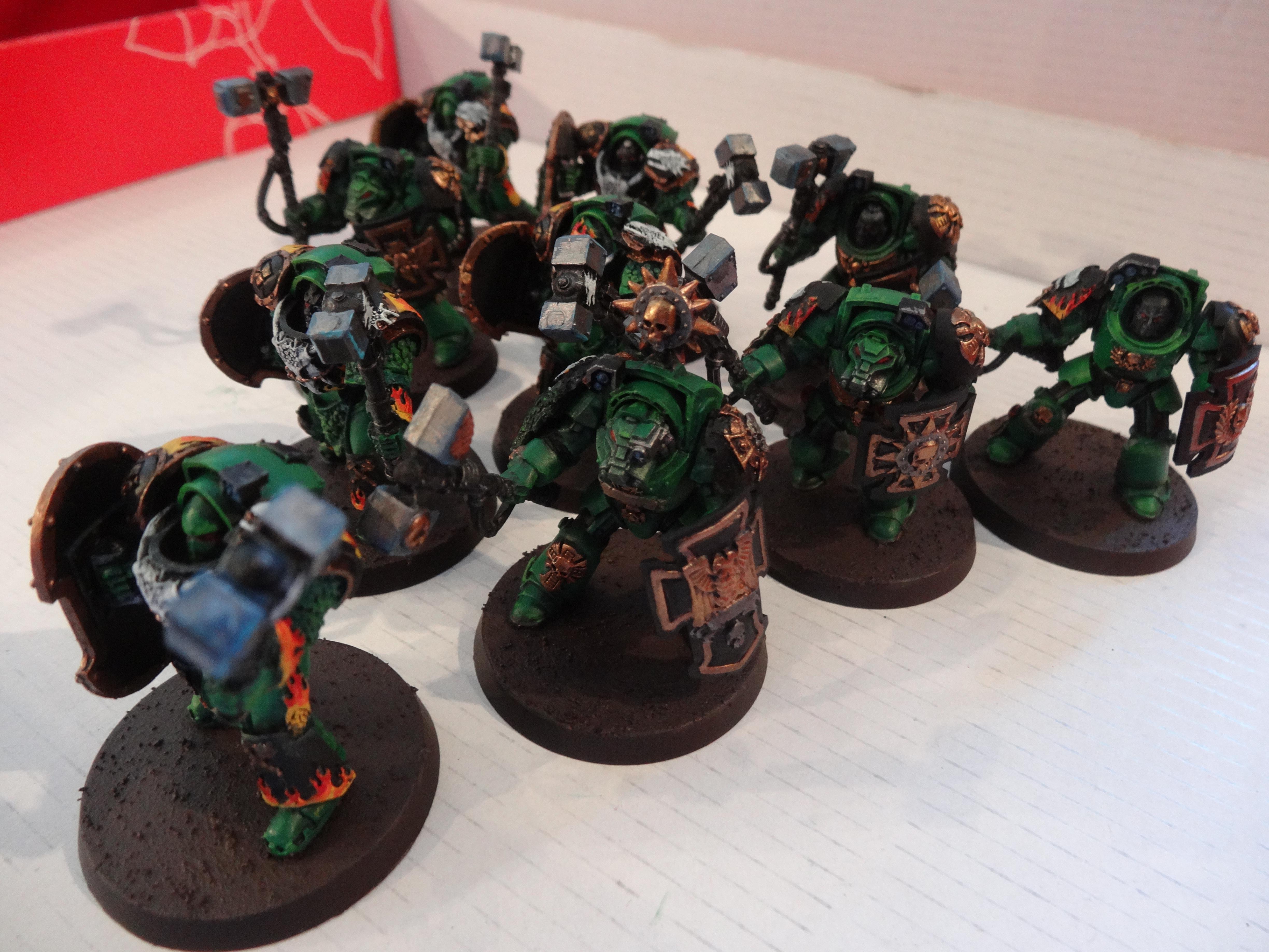 Salamanders Legion Firedrakes - both 30k and 40k