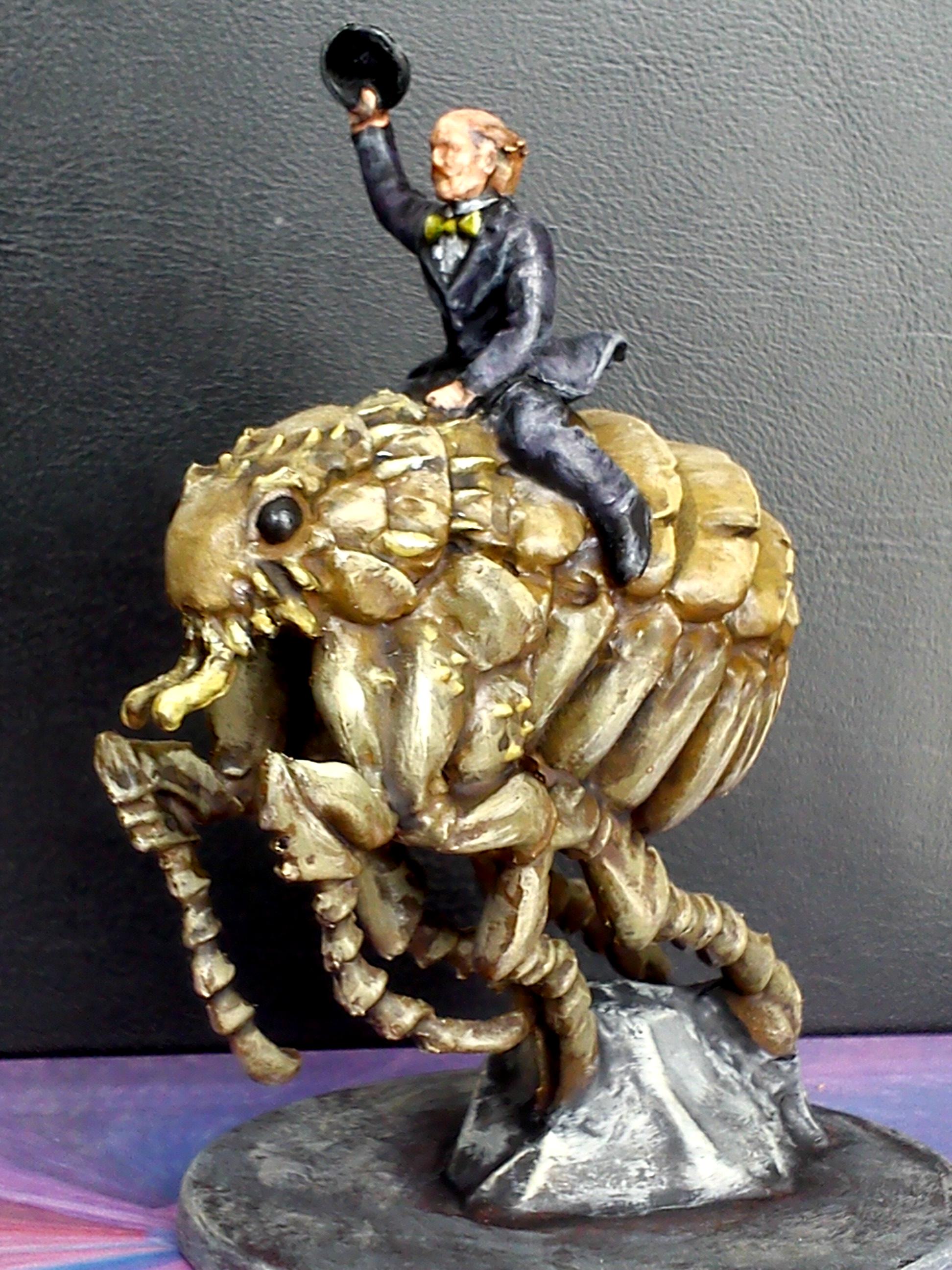 Flea Rider, Gentleman, Giant, Insect, Mars Attacks
