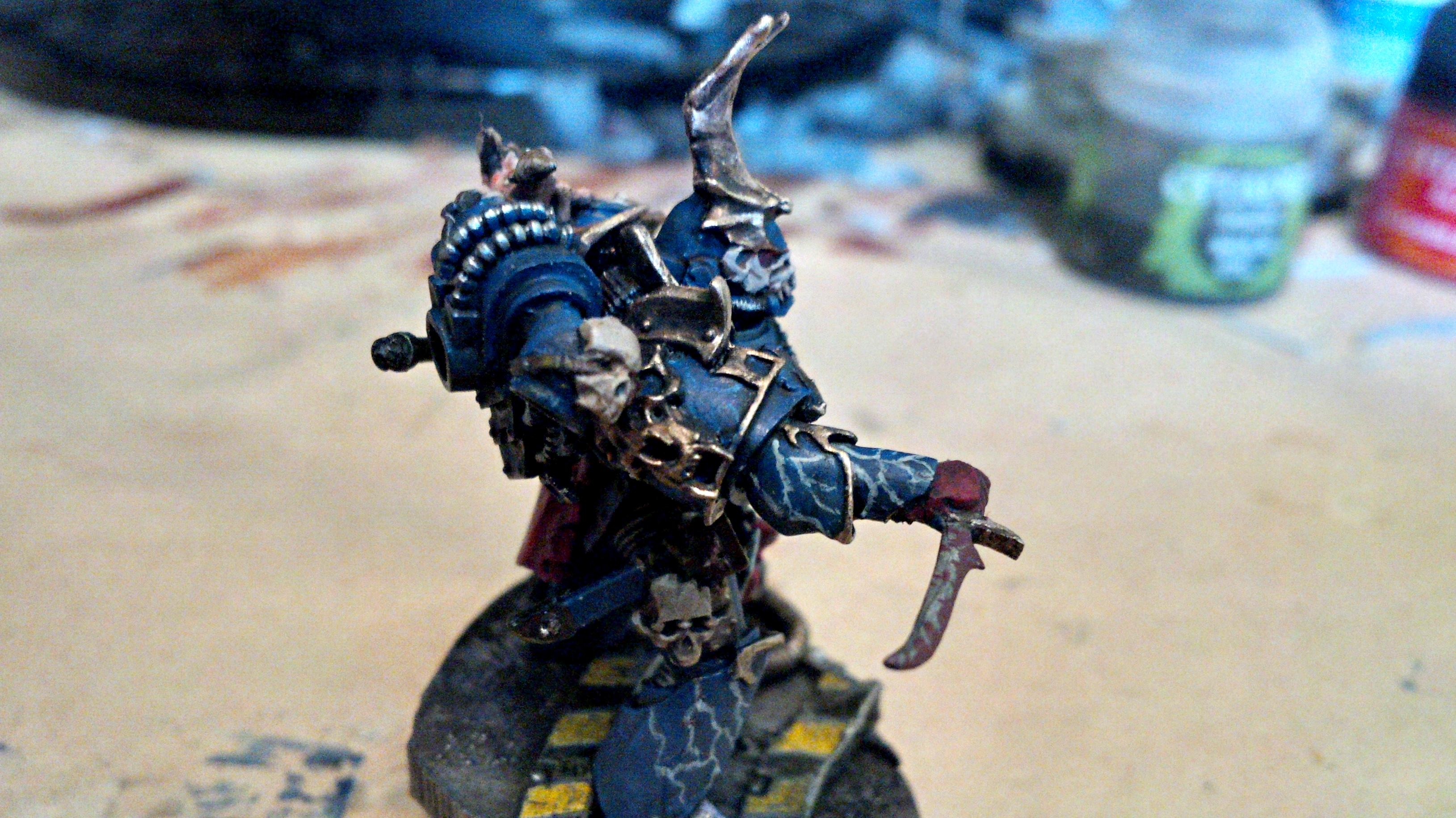 30k, Blue, Gold, Horus Heresy, Lightning, Night Lord, Sevetar, Skull, Updated