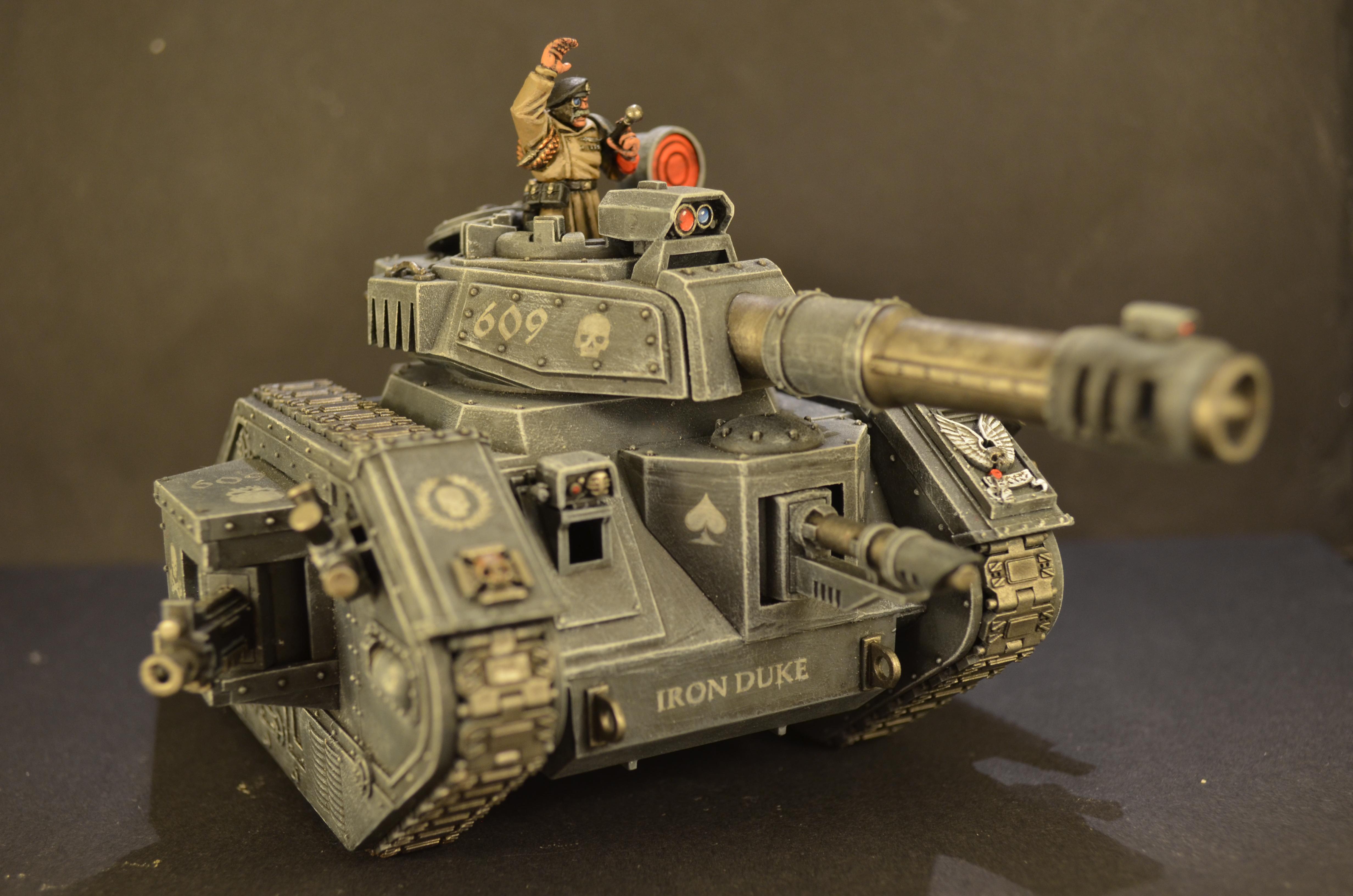 Astra Militarum, Imperial, Imperial Guard, Iron Duke, Leman Russ, Tank, Warhammer 40,000