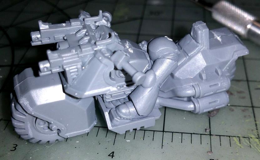 Bike, Conversion, Warhammer 40,000, Work In Progress