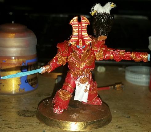 Praetor Isos Toth, Commander of the Fifth Brotherhood of the Fifteenth Legion