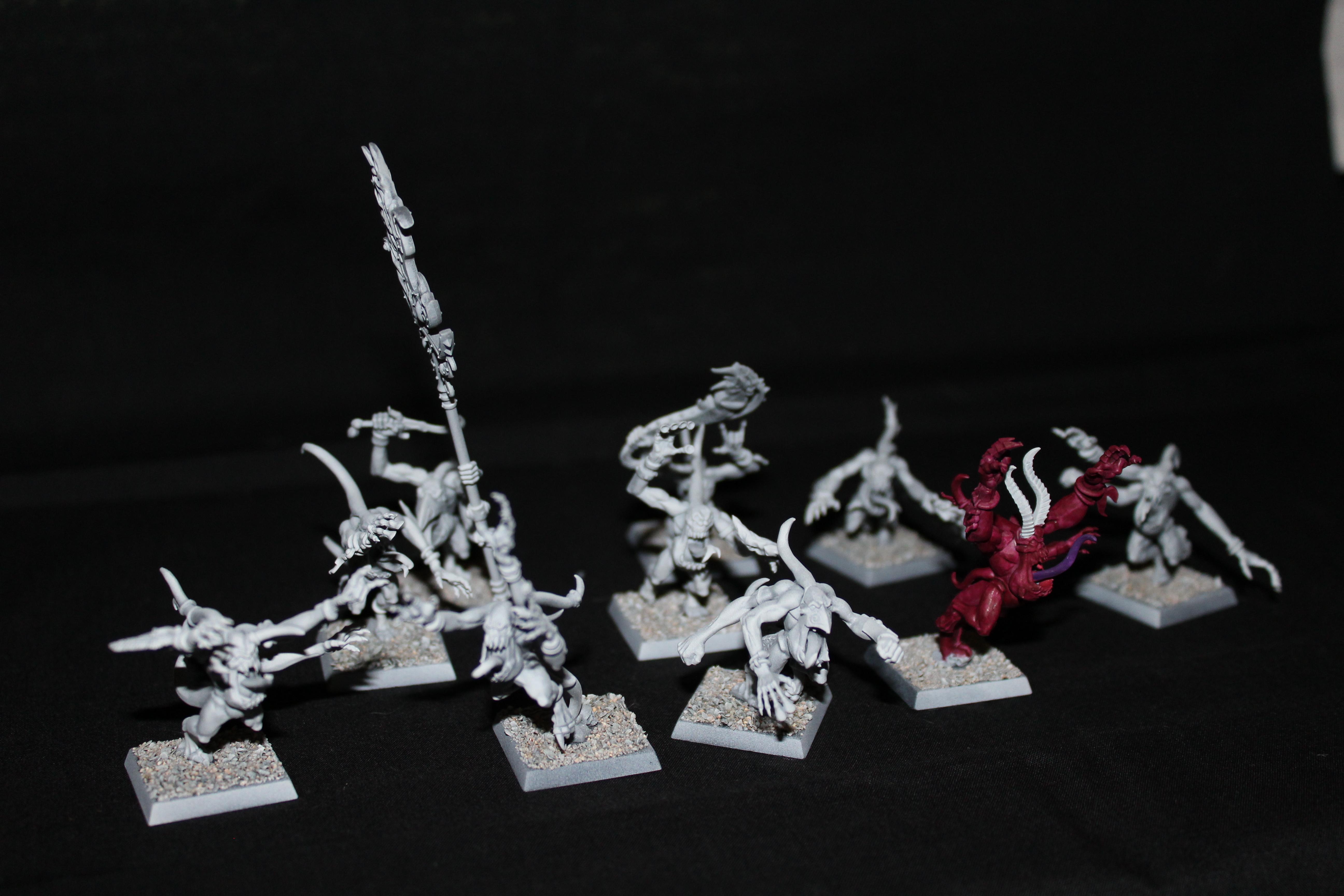 10 chaos flamers of tzeentch