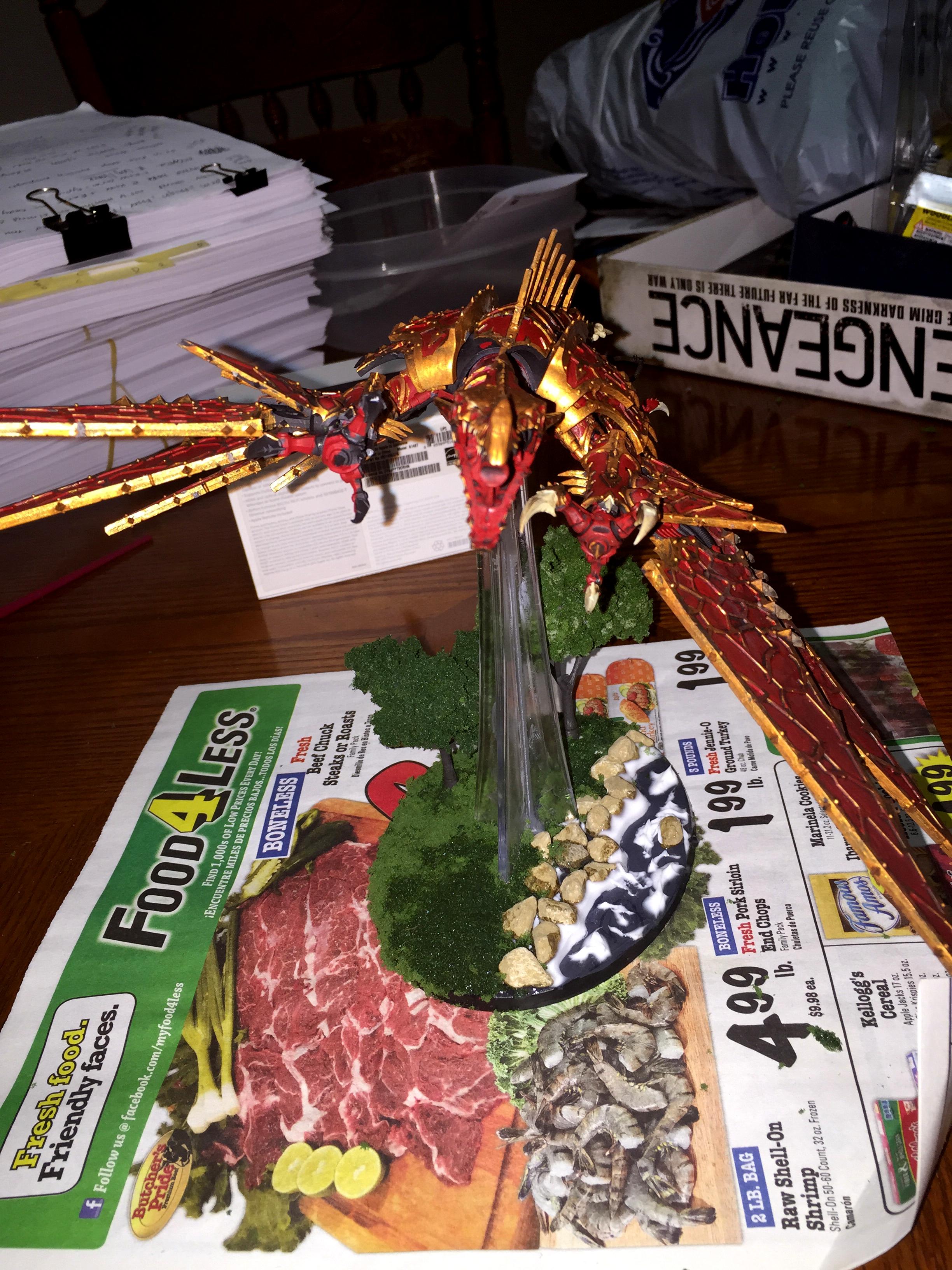 Base, Chaos, Heldrake, Khorne