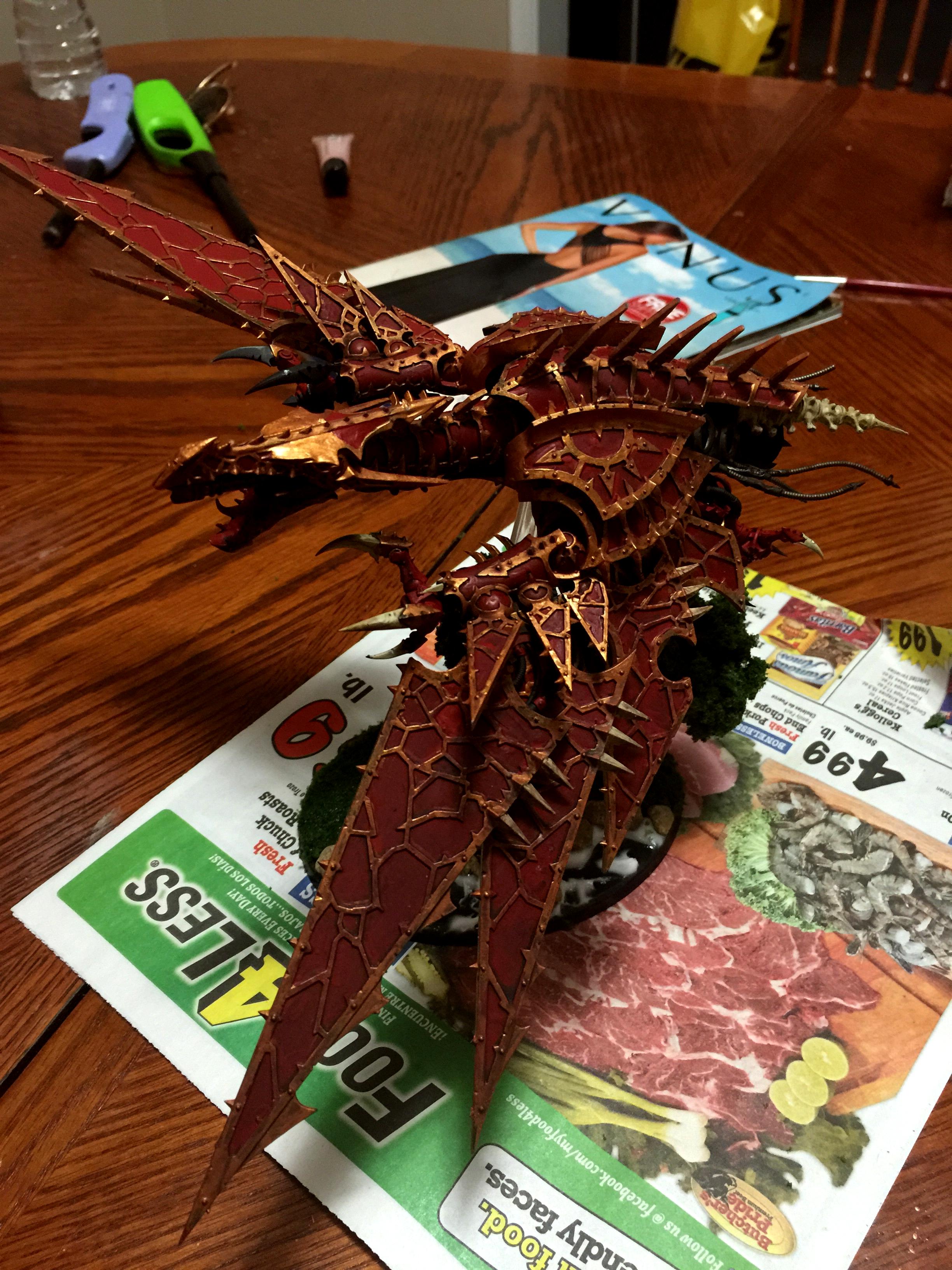 Base, Chaos, Heldrake, Khorne