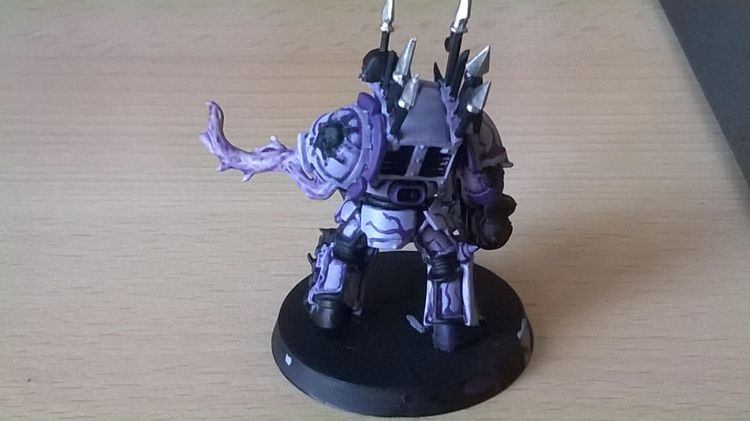 Chaos, Chaos Space Marines, Slaanesh, Terminator Armor, Work In Progress