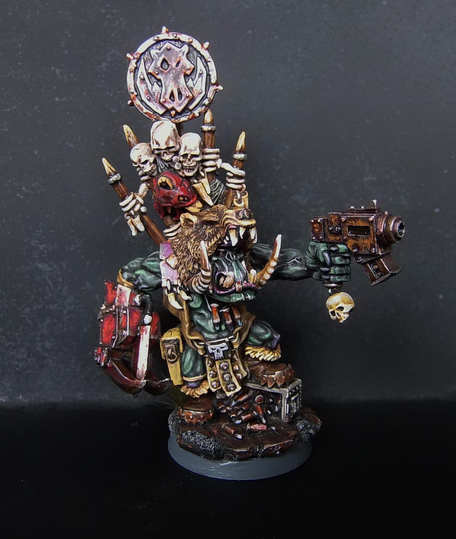 Boss, Gorkamorka, Nob, Orks, Painted