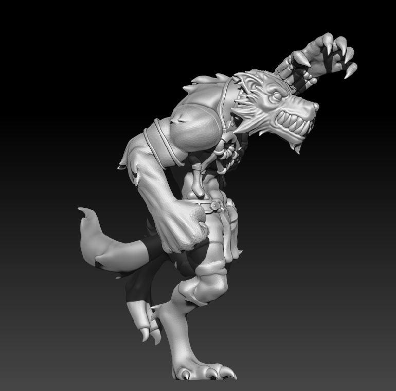 Alpha Werewolf Alt Hand