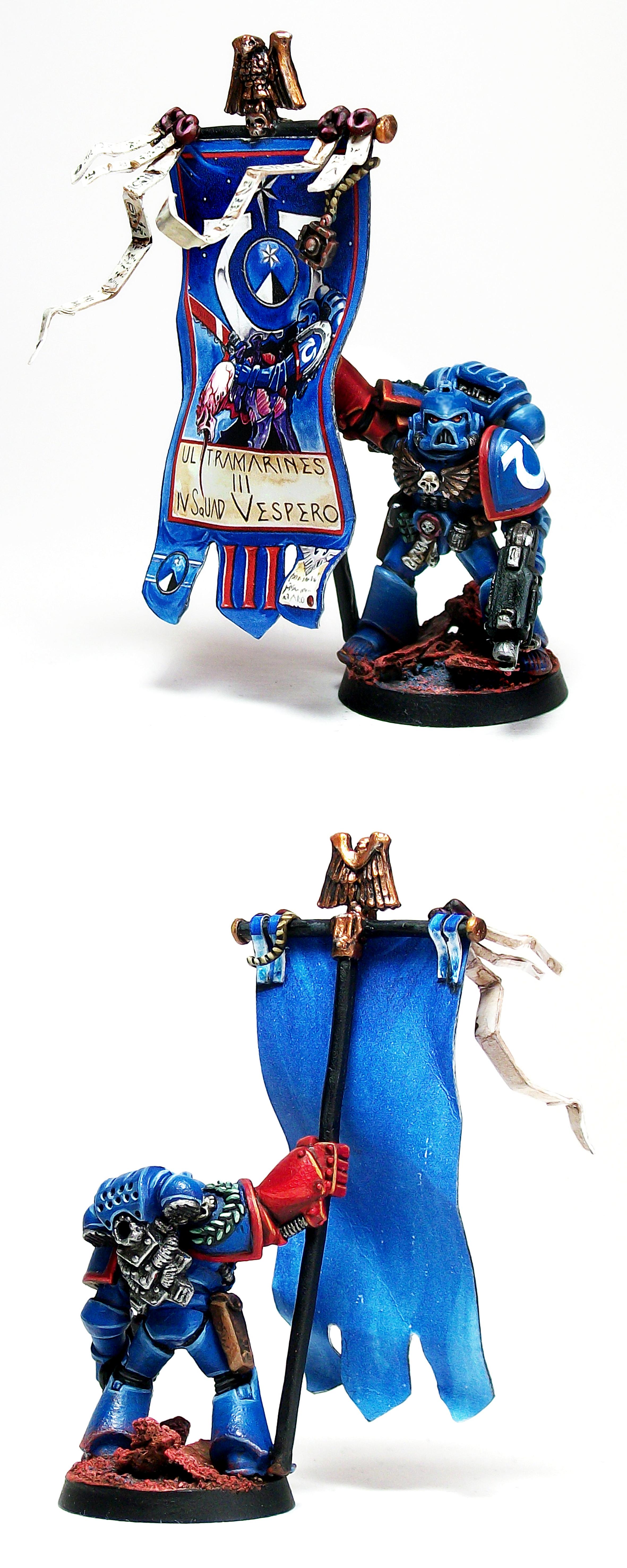 2nd Edition, Classic, Handpainted, Ultramarines, Warhammer 40,000