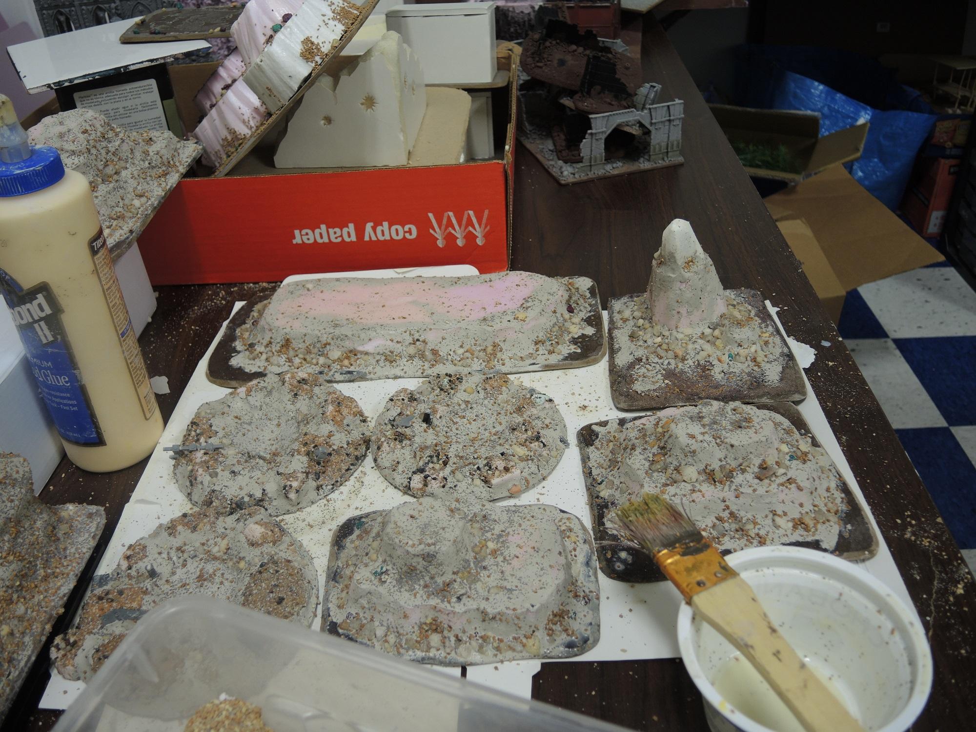Alien, Commission, Crags, Custom, Hills, Infinity, Jungles, Mountains, N3, Paradiso, Rocks, Scratch Build, Terrain, Waaazag, Warhammer 40,000, Work In Progress