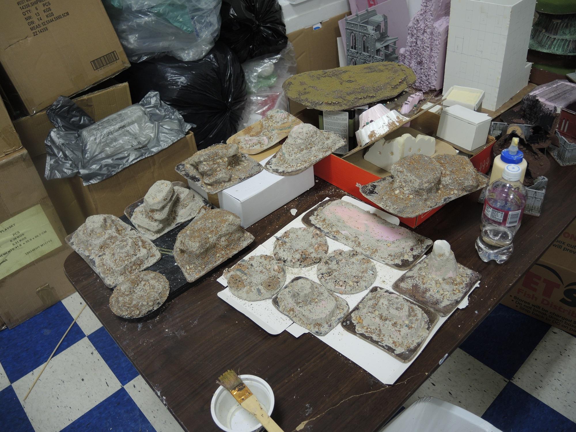 Alien, Commission, Crags, Custom, Hills, Infinity, Jungles, Mountains, N3, Paradiso, Rocks, Scratch Build, Terrain, Waaazag, Warhammer 40,000, Work In Progress