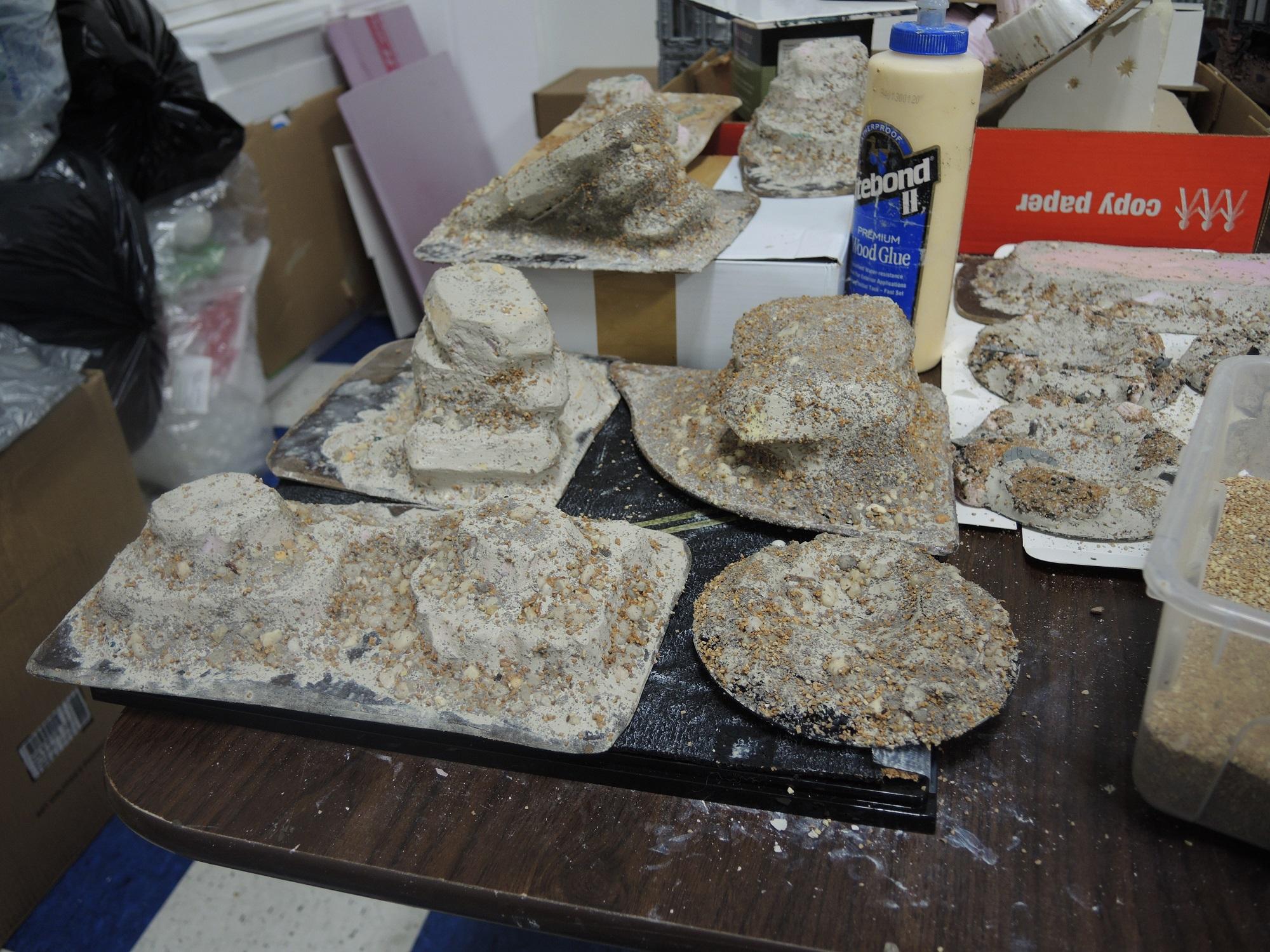 Alien, Commission, Crags, Custom, Hills, Infinity, Jungles, Mountains, N3, Paradiso, Rocks, Scratch Build, Terrain, Waaazag, Warhammer 40,000, Work In Progress