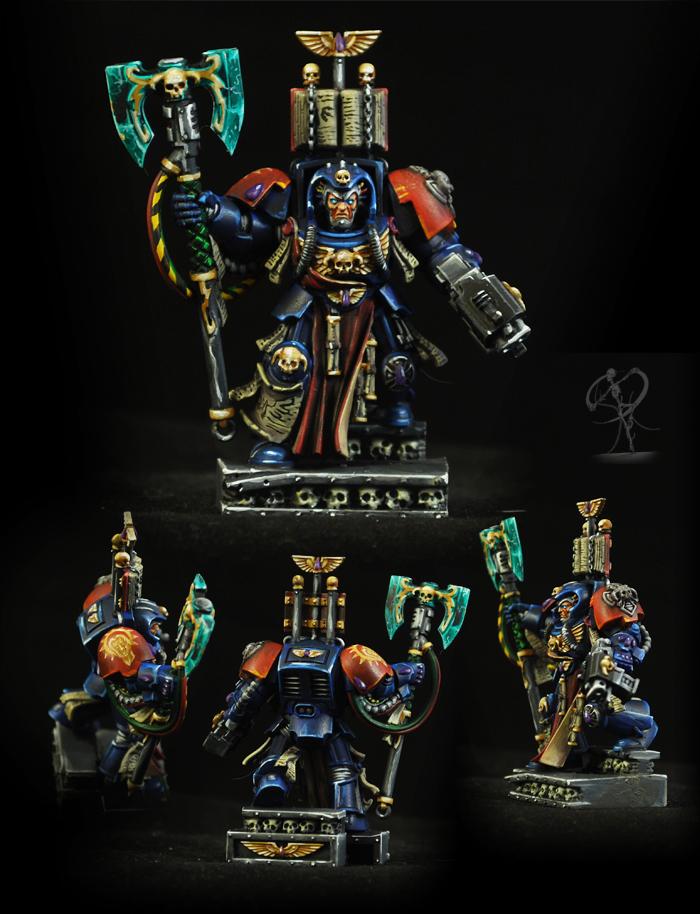 Blood Angels, Board Games, Librarian, Non-Metallic Metal, Space Marines, Spave Hulk, Terminator Armor, Warhammer 40,000