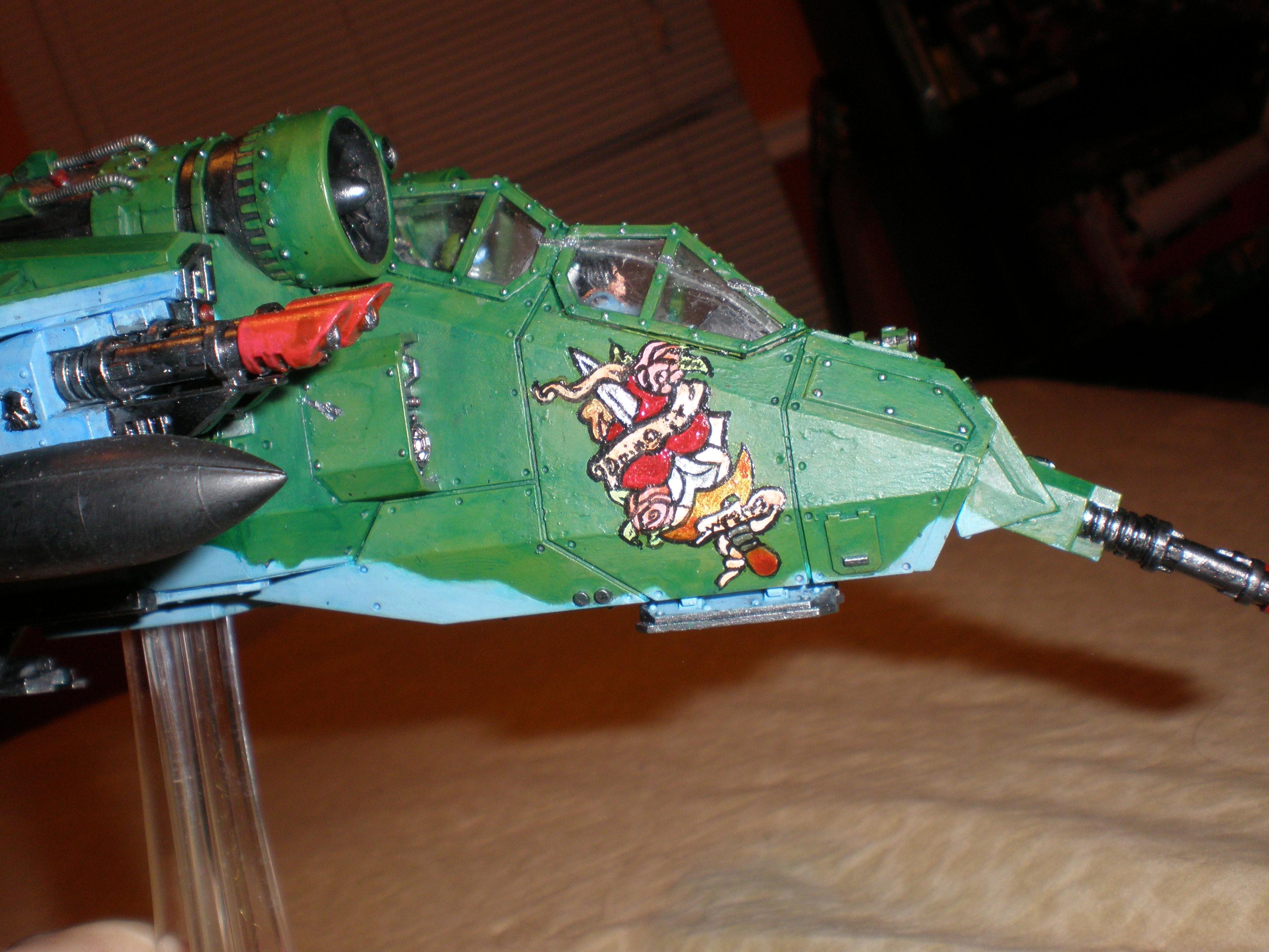 Astra Miliatrum, Imperial Guard, Nose Art, Vendetta