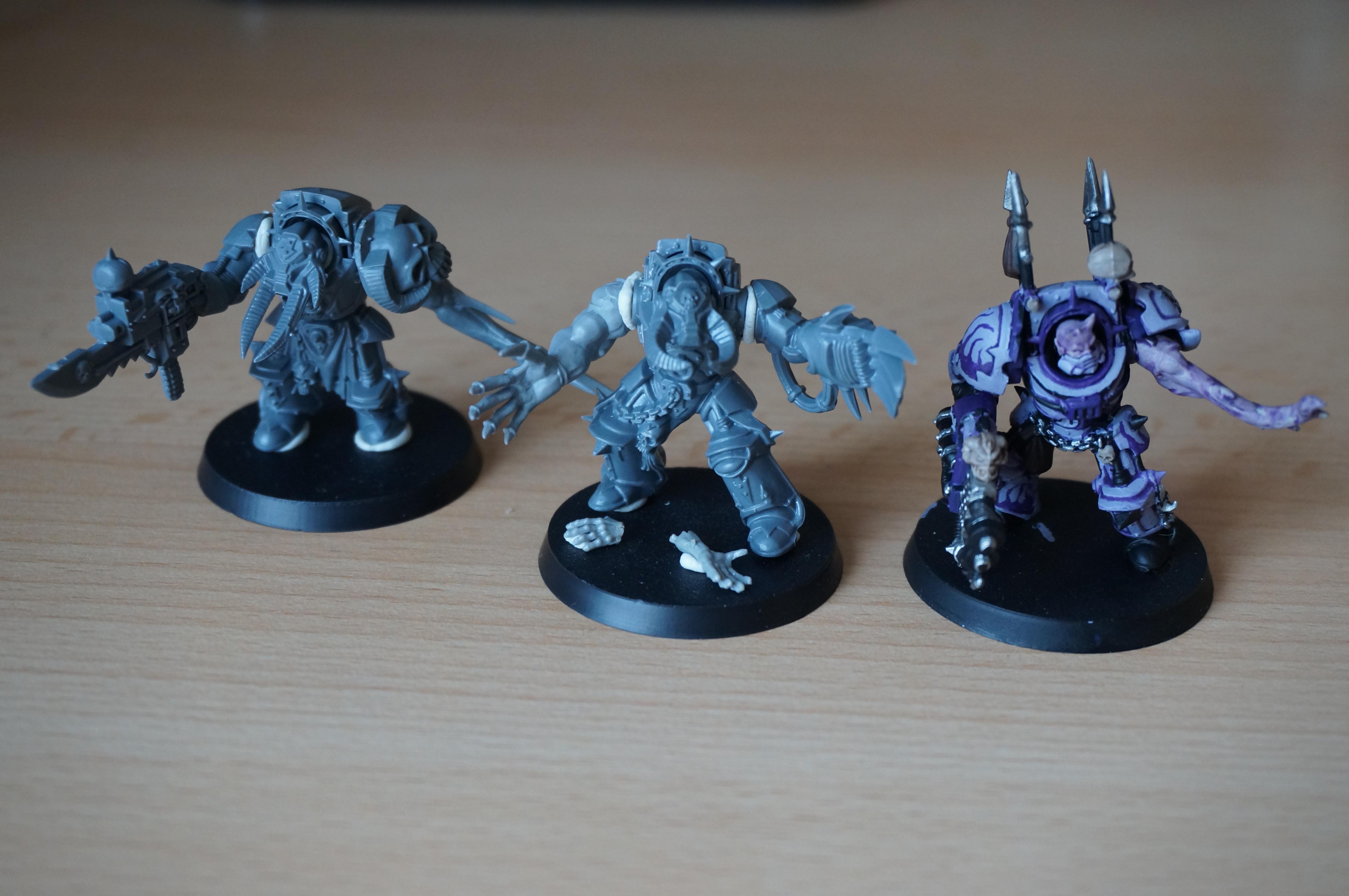 Chaos, Terminator Armor, Work In Progress