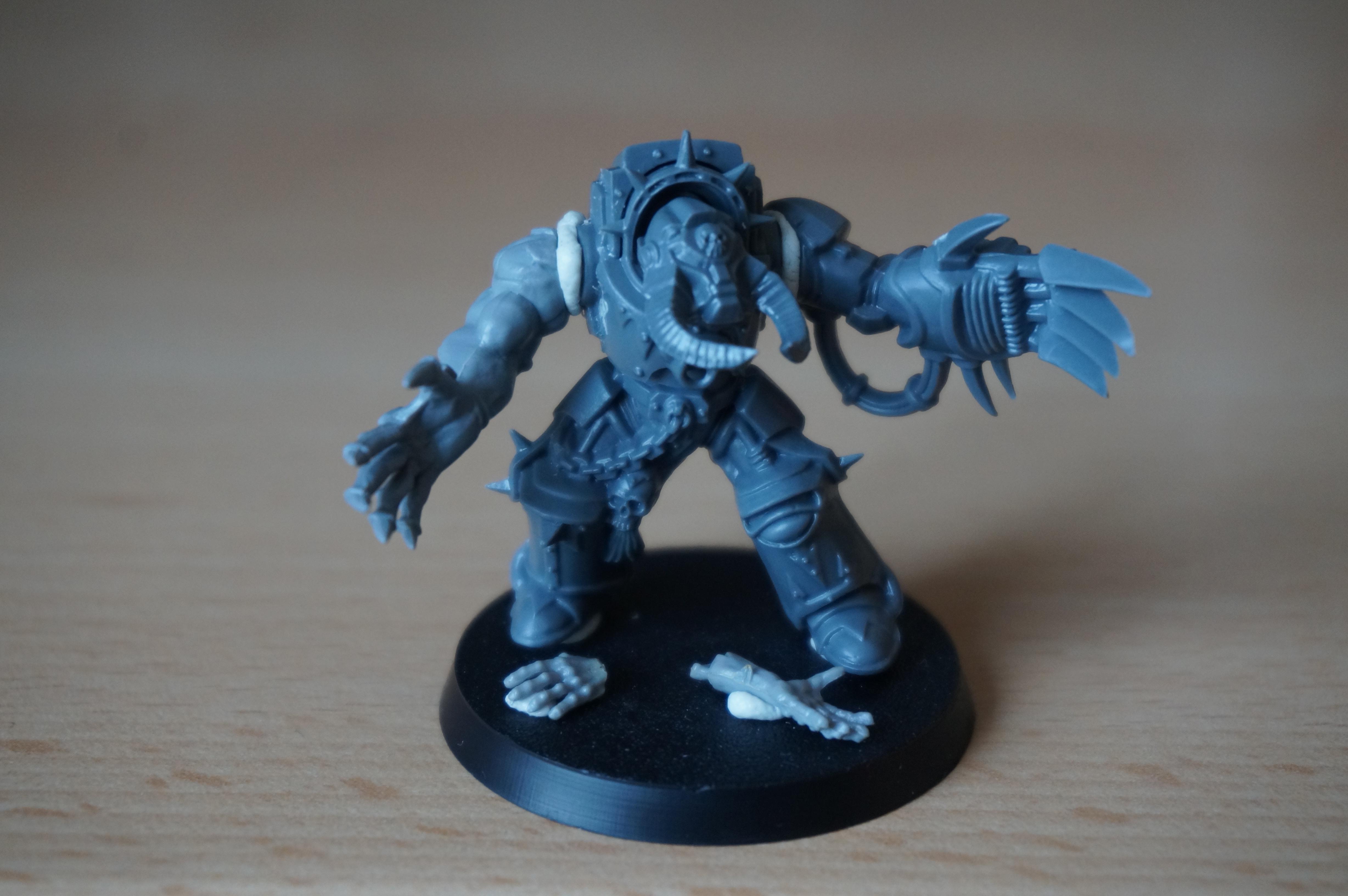 Chaos, Terminator Armor, Work In Progress