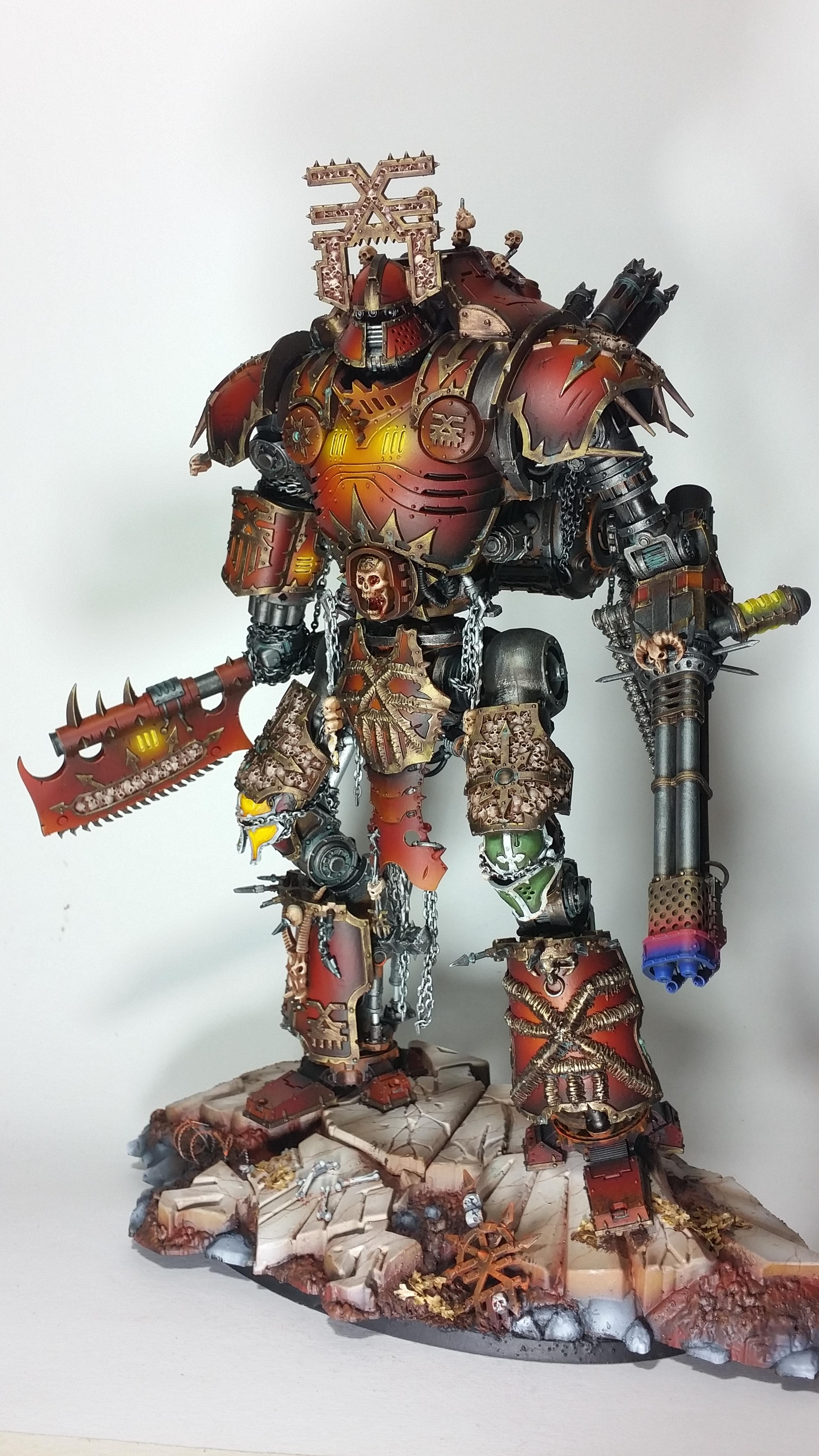 Chaos, Daemon Knight, Khorne, Titan