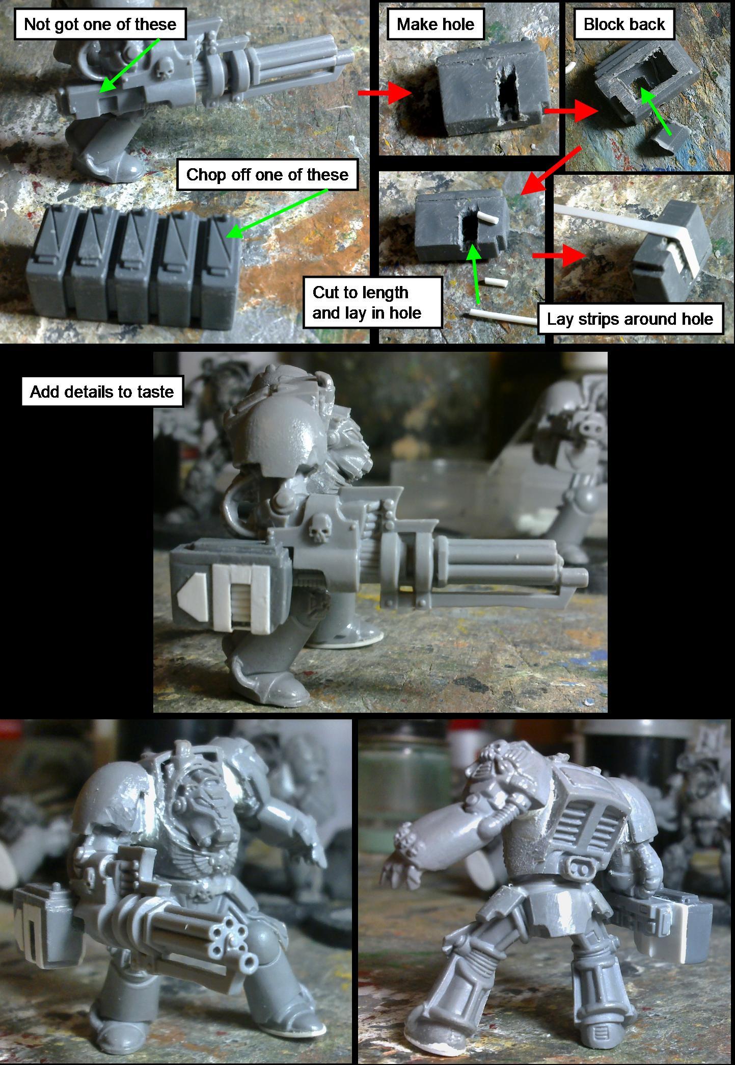 Rescue Terminators wip 2; ammo' pack