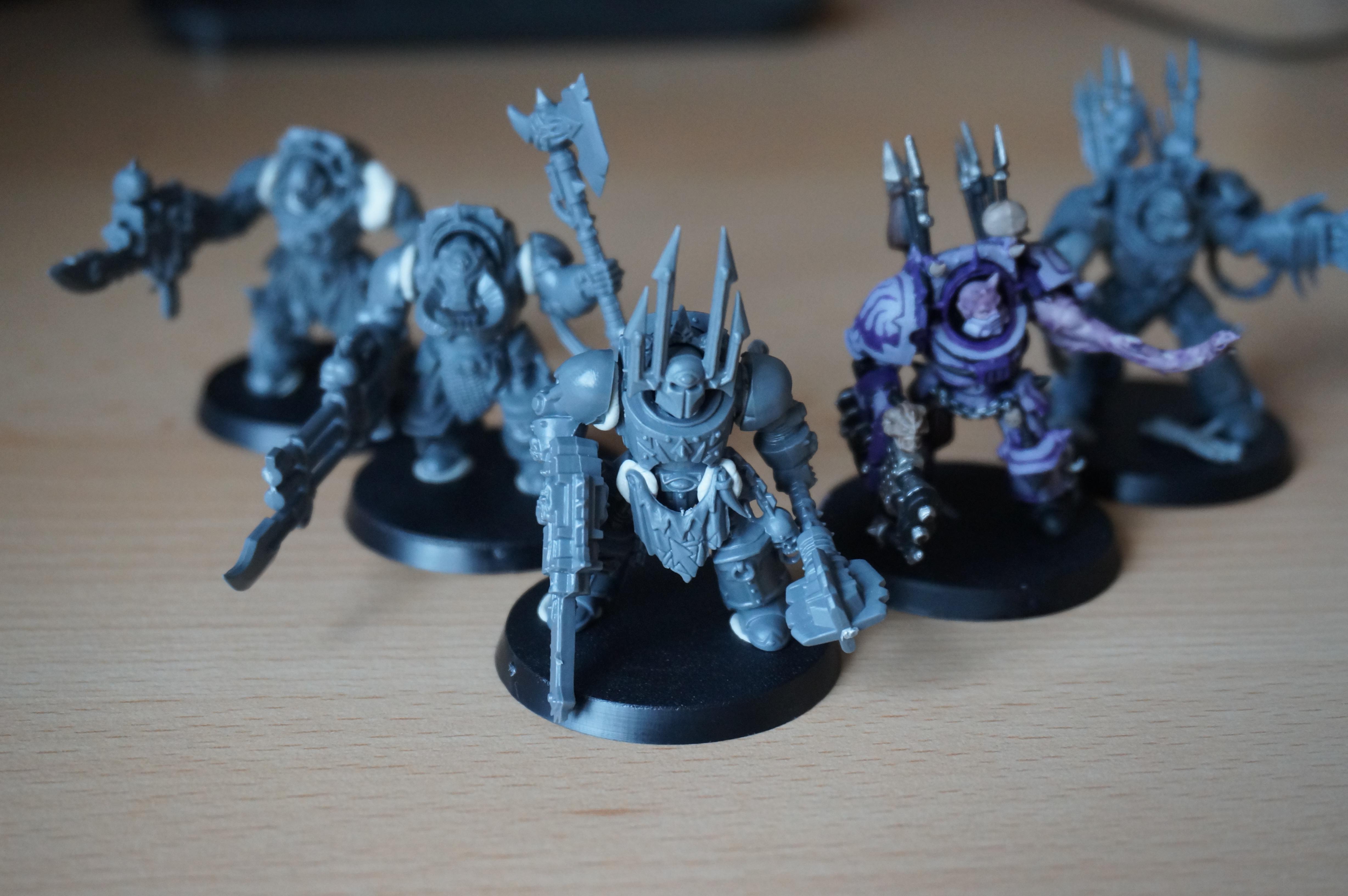 Chaos, Terminator Armor, Work In Progress