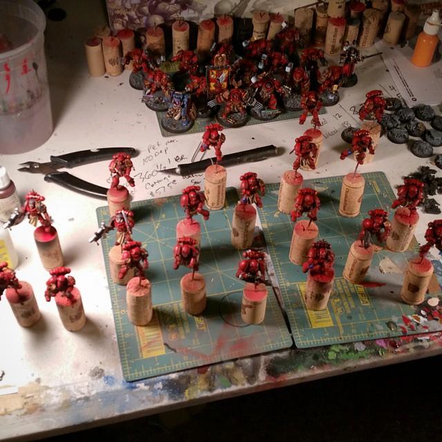 Almost done with the Blood Angels