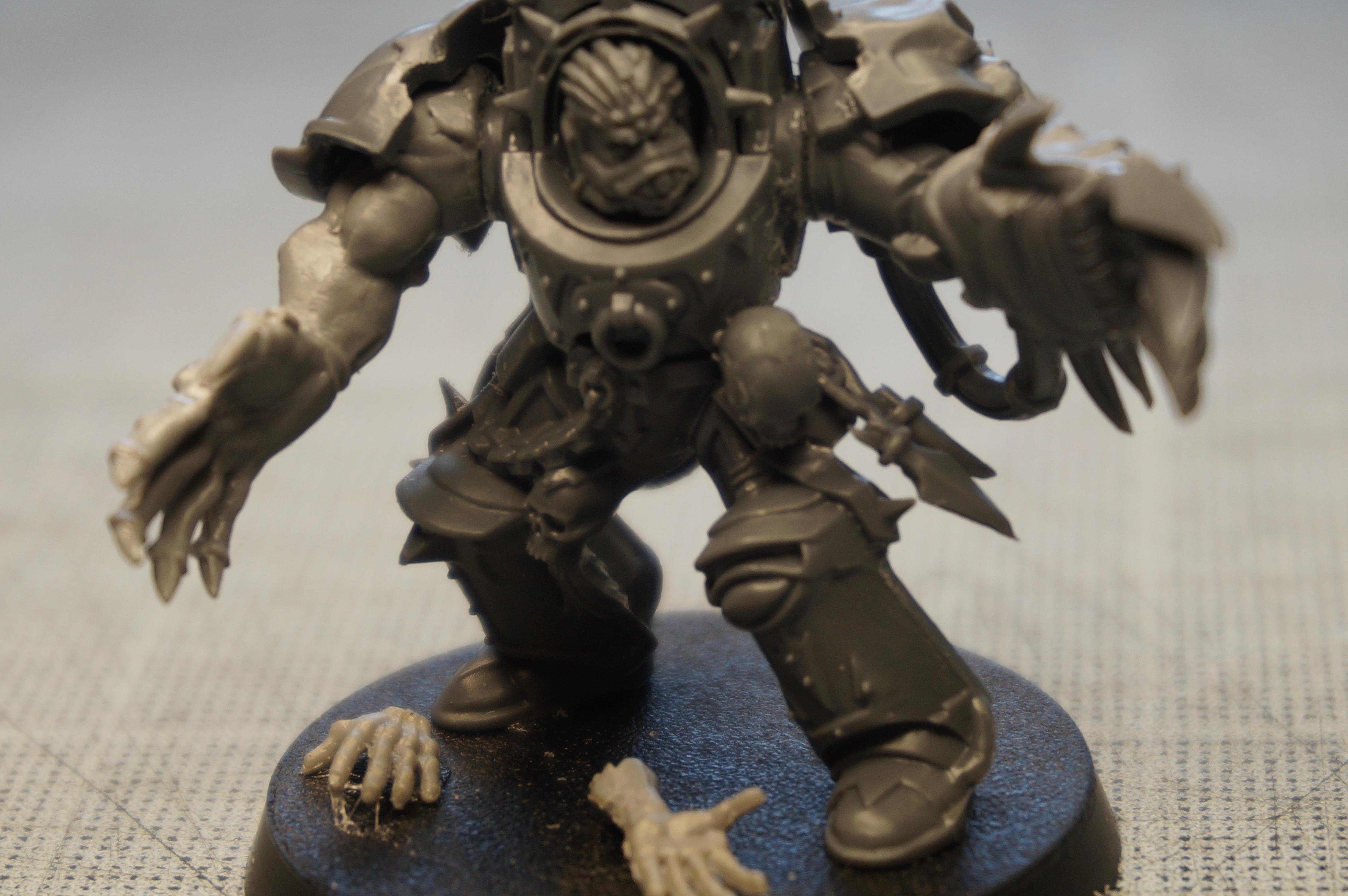 Chaos, Terminator Armor, Work In Progress