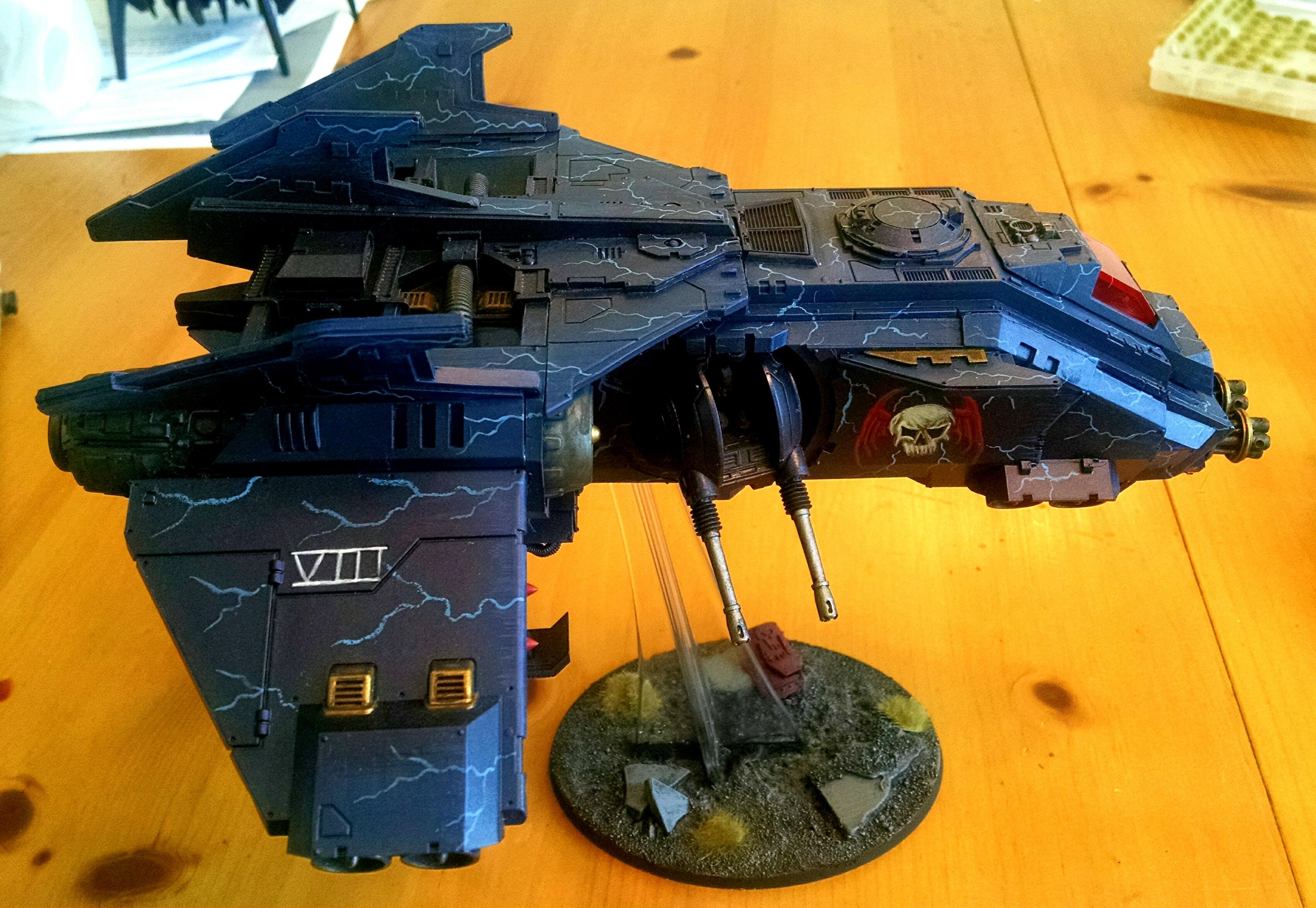 Chaos Space Marines, Fire Raptor, Night Lords