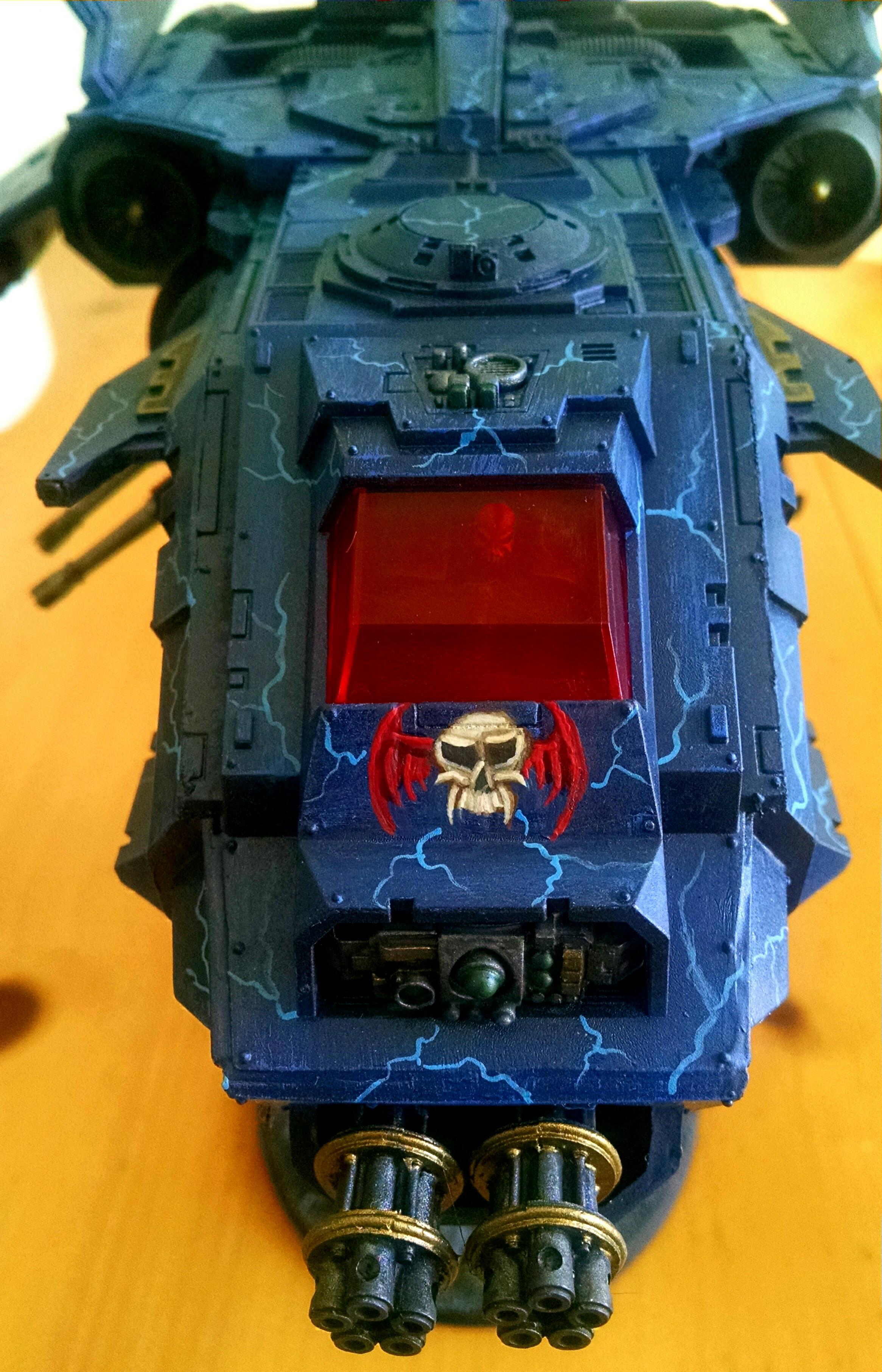 Chaos Space Marines, Fire Raptor, Night Lords