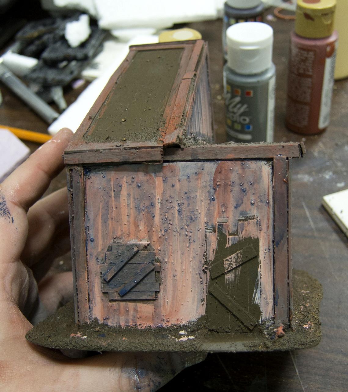 Alien, Commission, Custom, Infinity, Jungles, N3, Paradiso, Scratch Build, Shanty, Terrain, Waaazag, Warhammer 40,000, Work In Progress