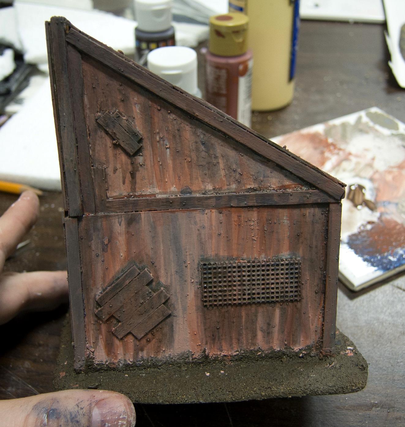 Alien, Commission, Custom, Infinity, Jungles, N3, Paradiso, Scratch Build, Shanty, Terrain, Waaazag, Warhammer 40,000, Work In Progress